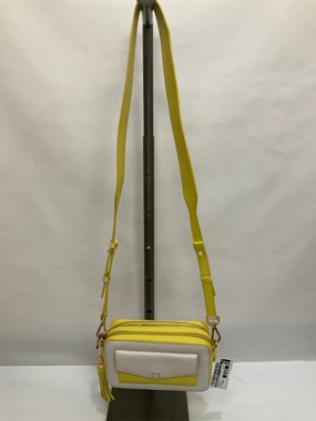 Crossbody Designer By Michael Kors In Yellow, Size:Small