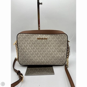 Crossbody Designer By Michael Kors, Size: Medium