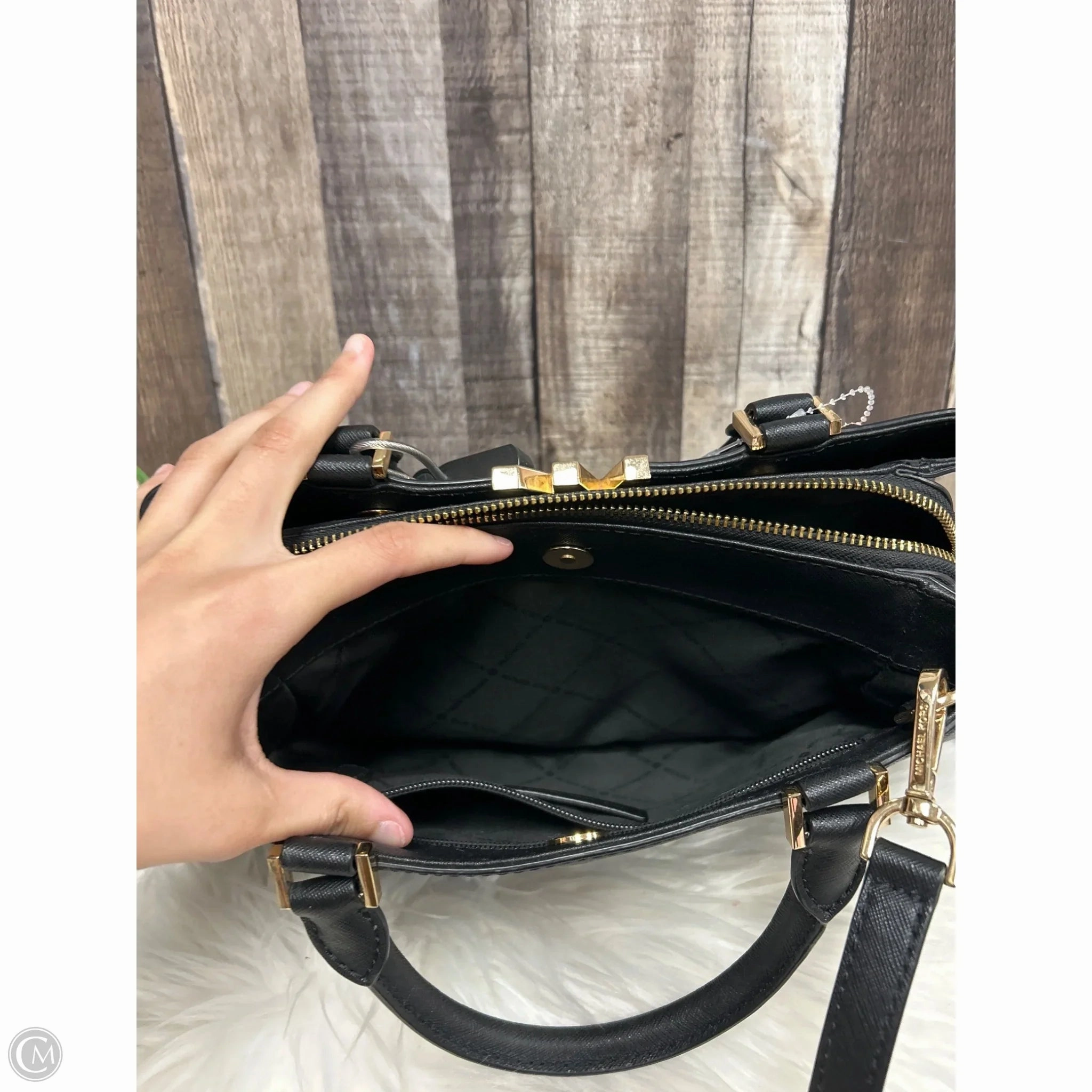 Crossbody Designer By Michael Kors, Size: Medium