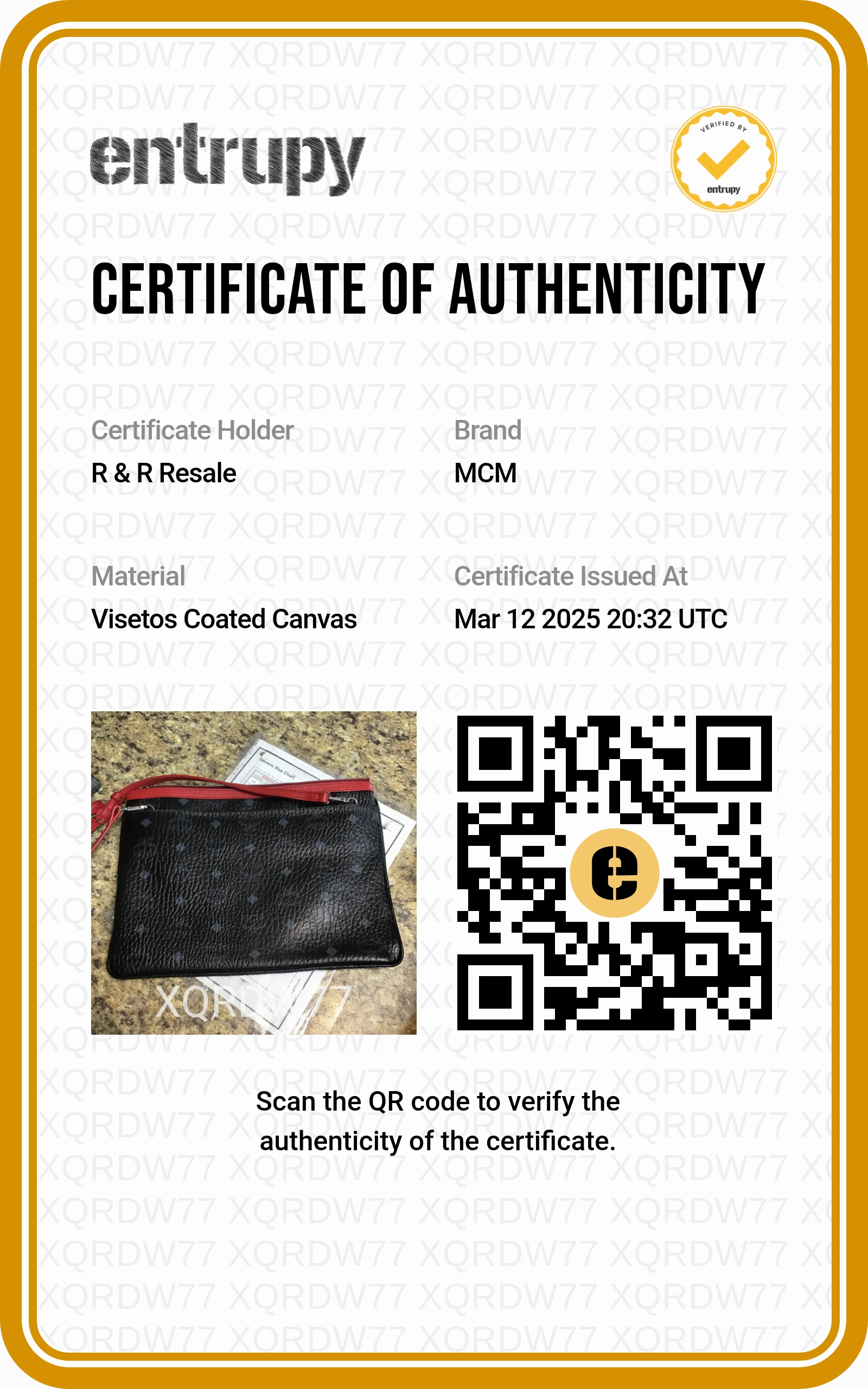 Crossbody Luxury Designer By Mcm In Black & Red, Size:Medium