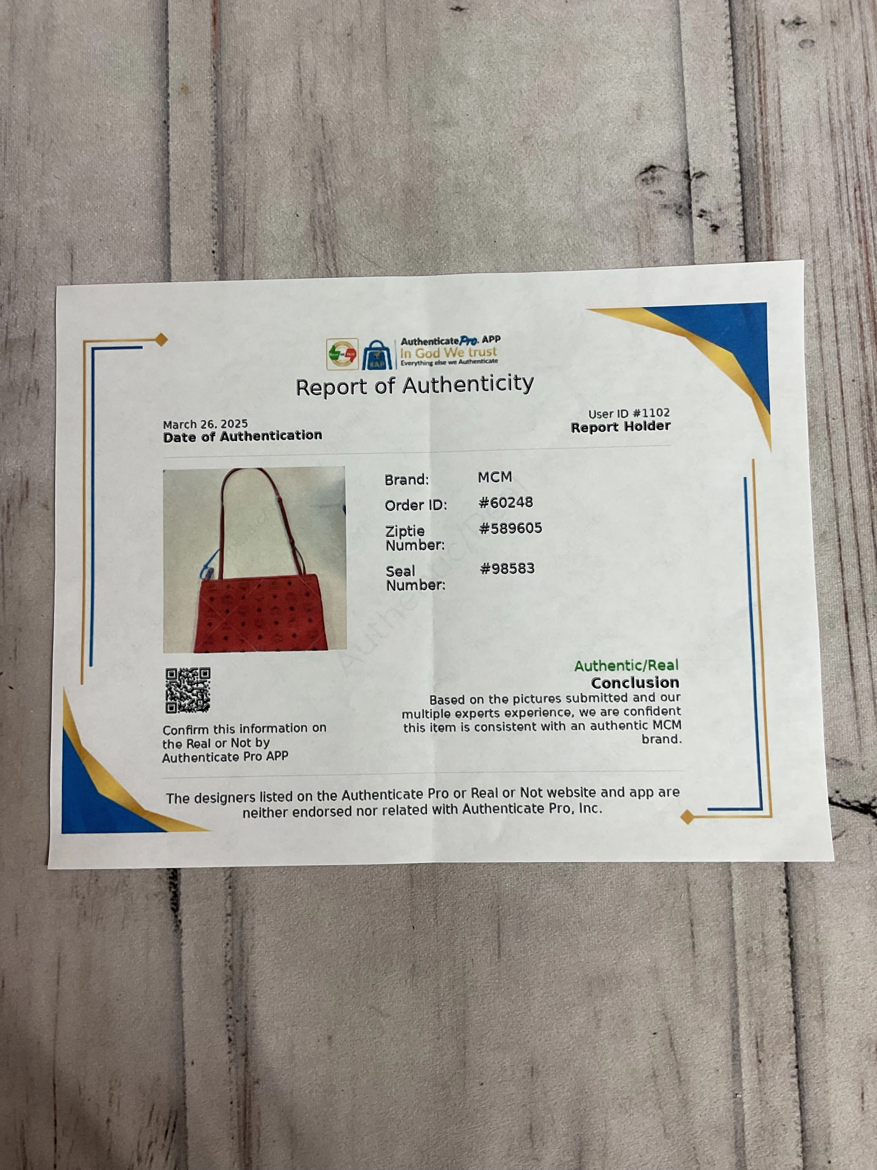 Crossbody Luxury Designer By Mcm In Red, Size:Medium