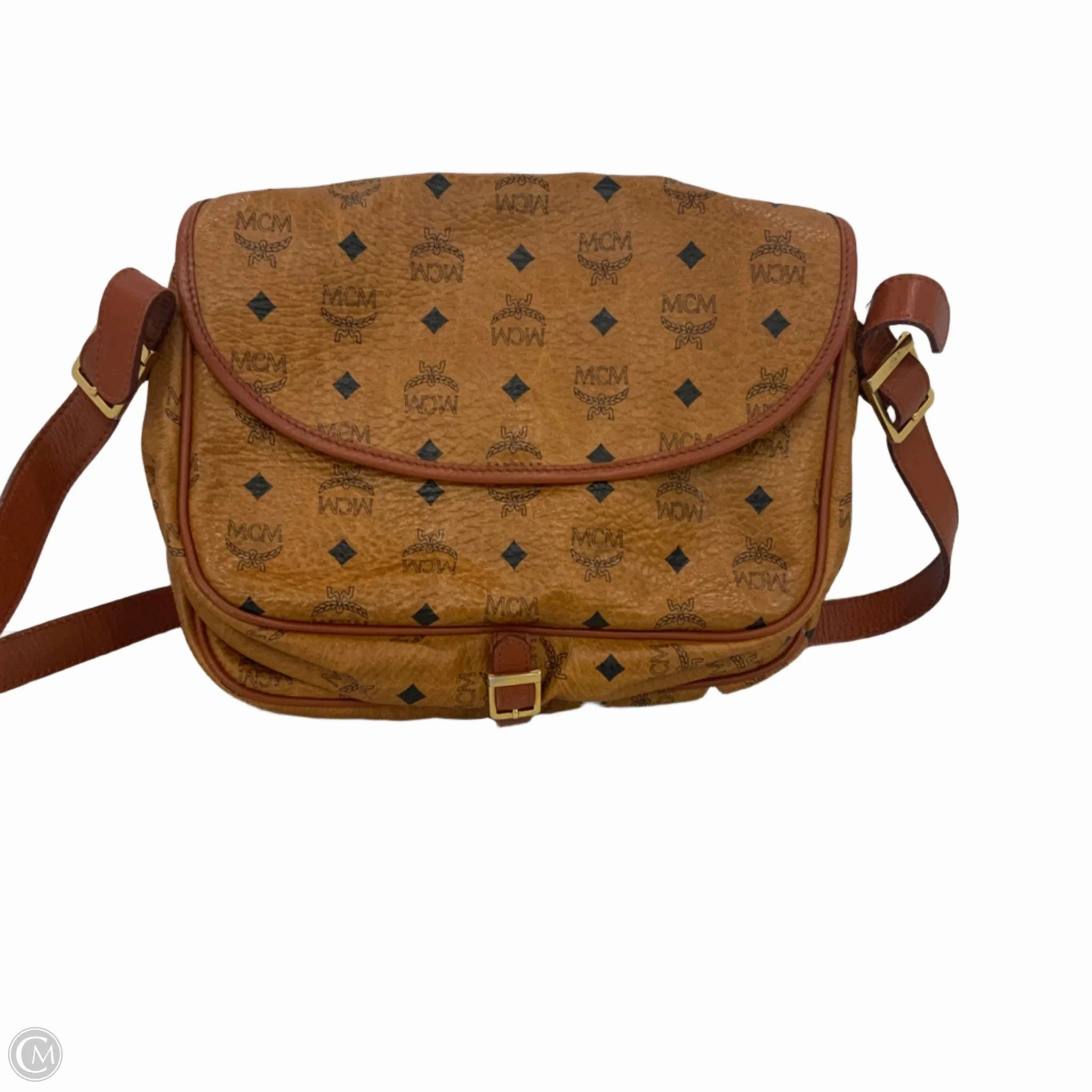 Crossbody Luxury Designer By Mcm, Size: Medium