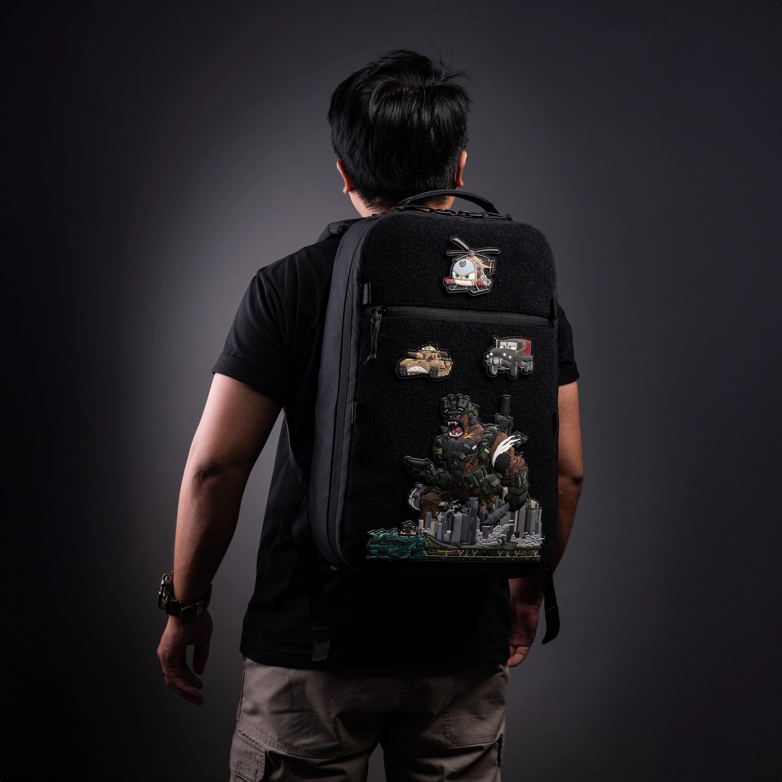 Ctactical CT21 V3.0 Backpack - PATCHAHOLIC - Cordura 500D Nylon
