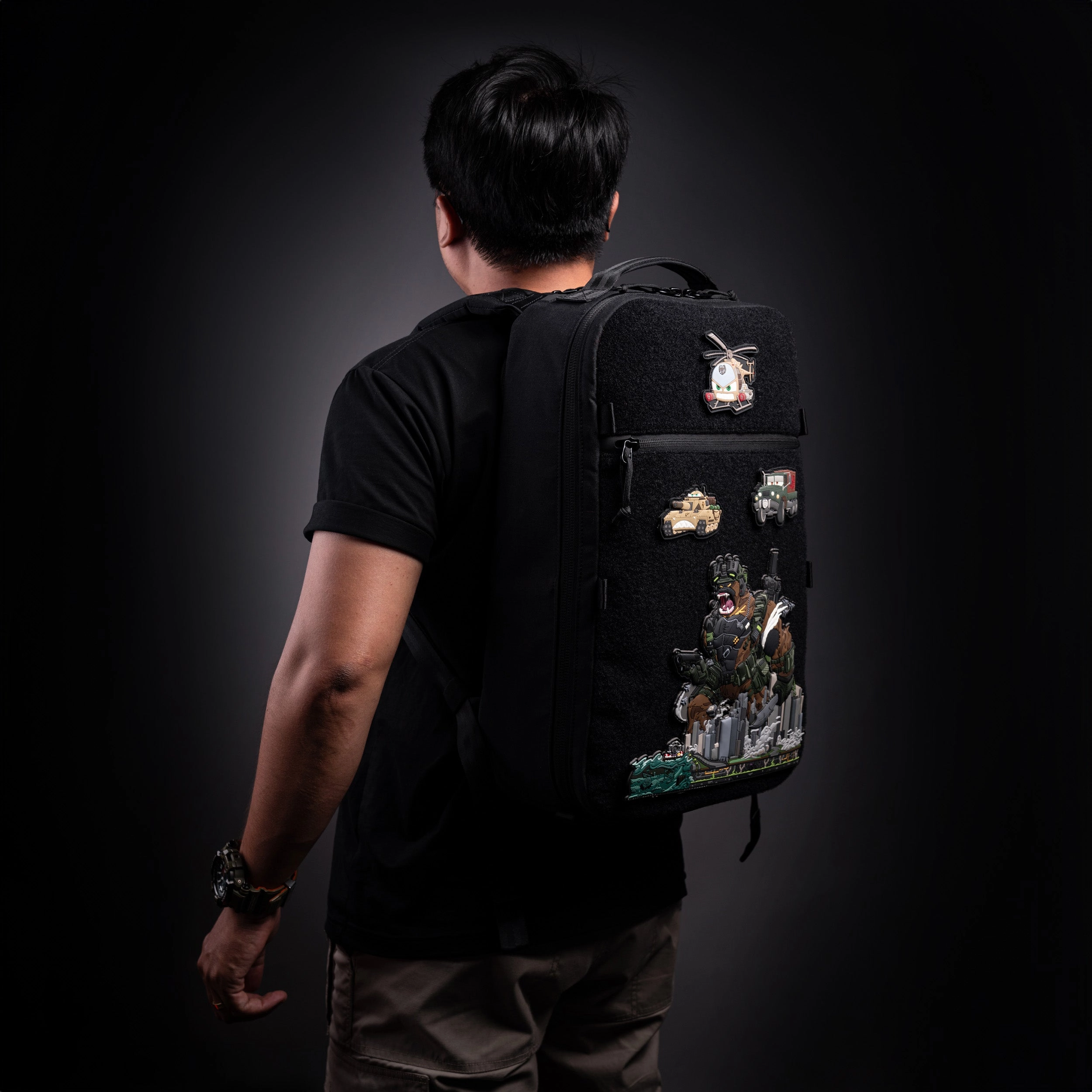 Ctactical CT21 V3.0 Backpack - PATCHAHOLIC - Cordura 500D Nylon