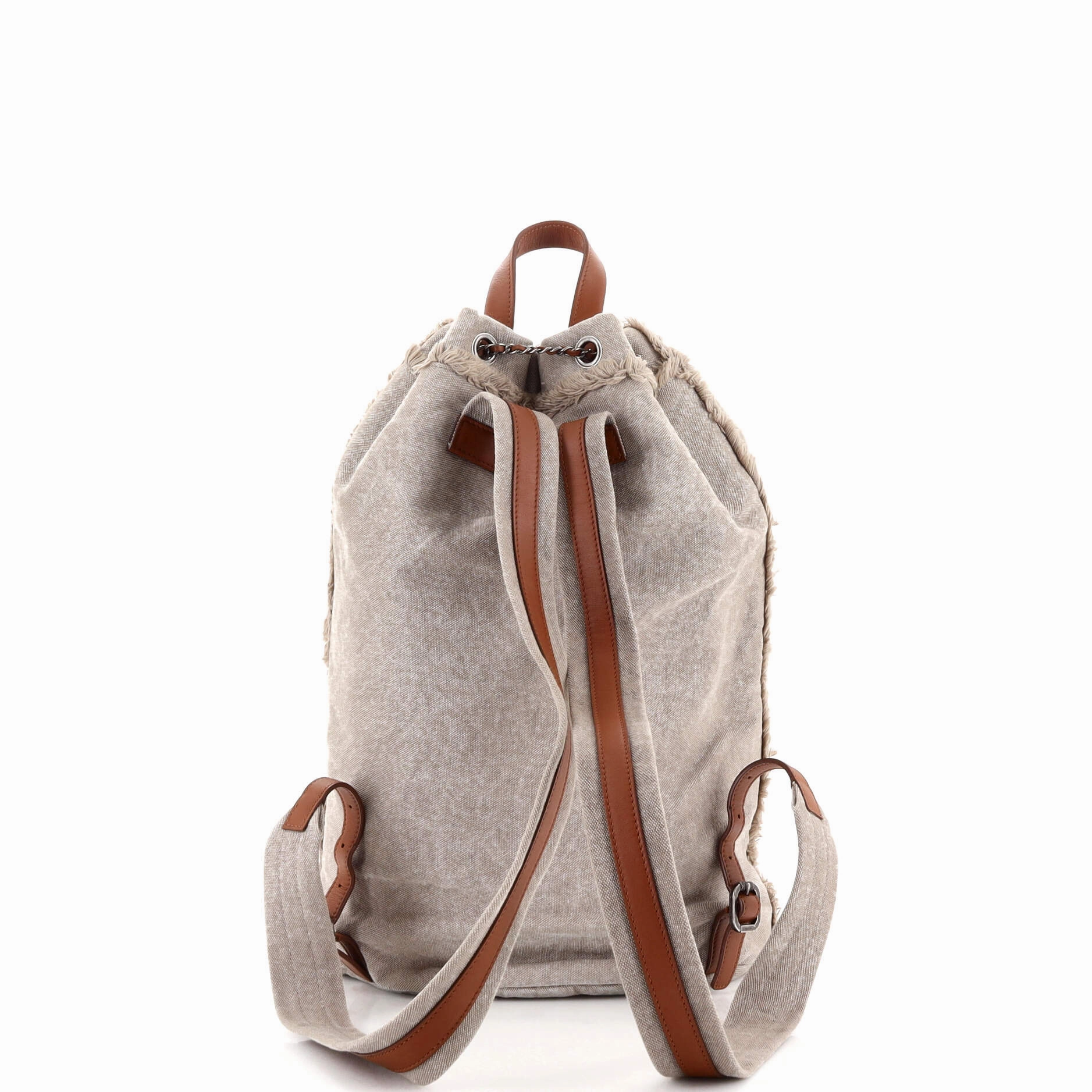 Cubano Trip Backpack Sequin Embellished Canvas Medium