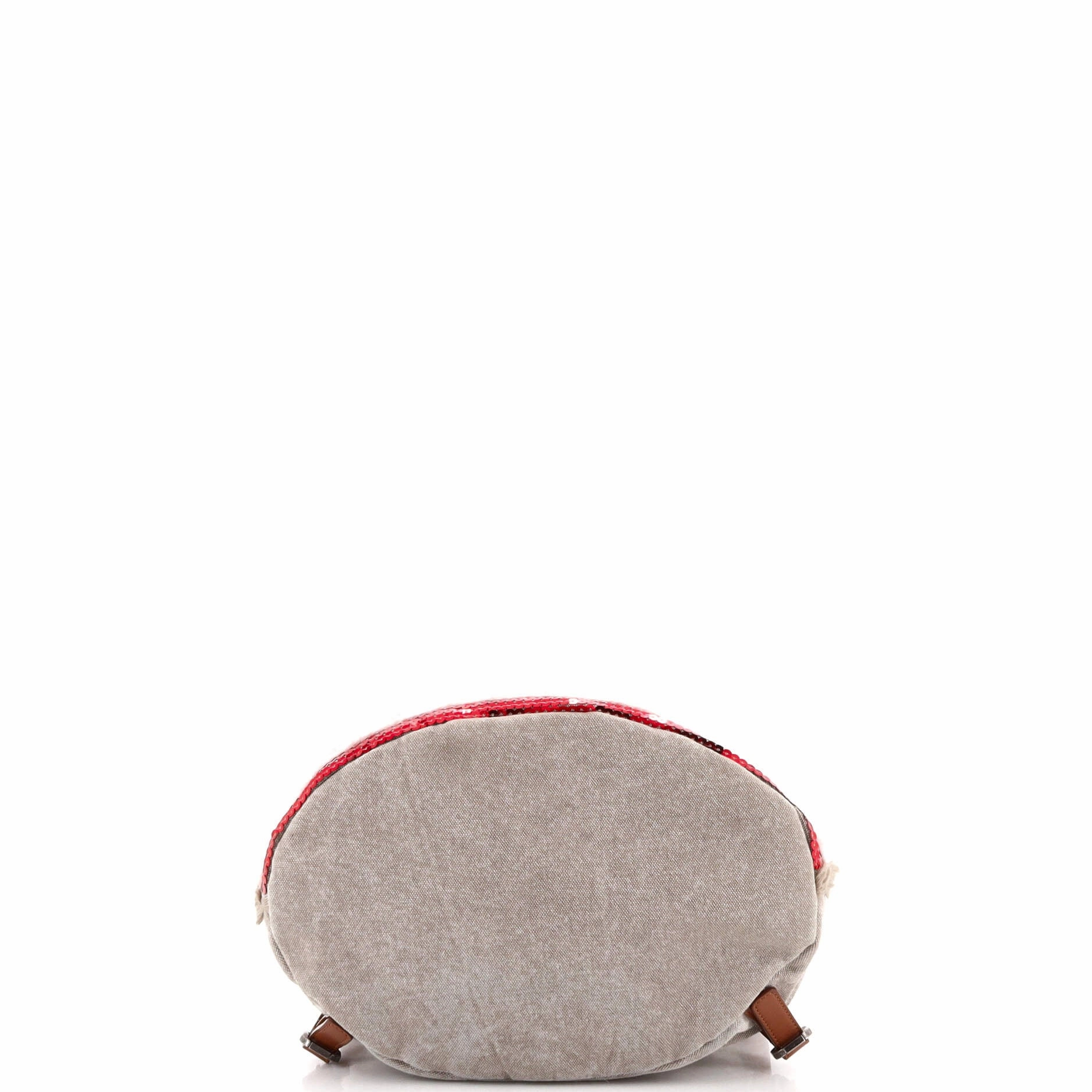 Cubano Trip Backpack Sequin Embellished Canvas Medium