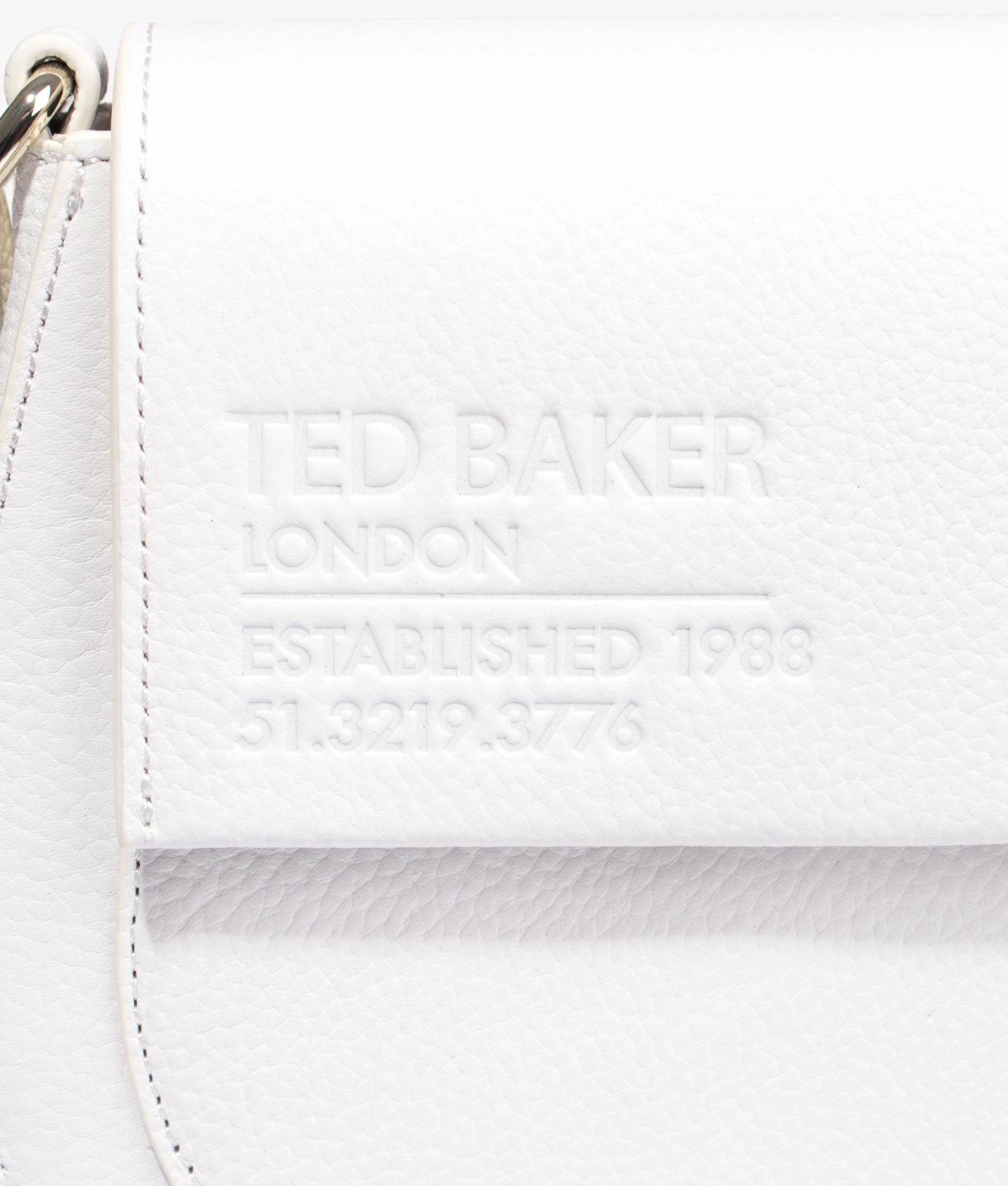 Daliai branded webbing crossbody in ecru
