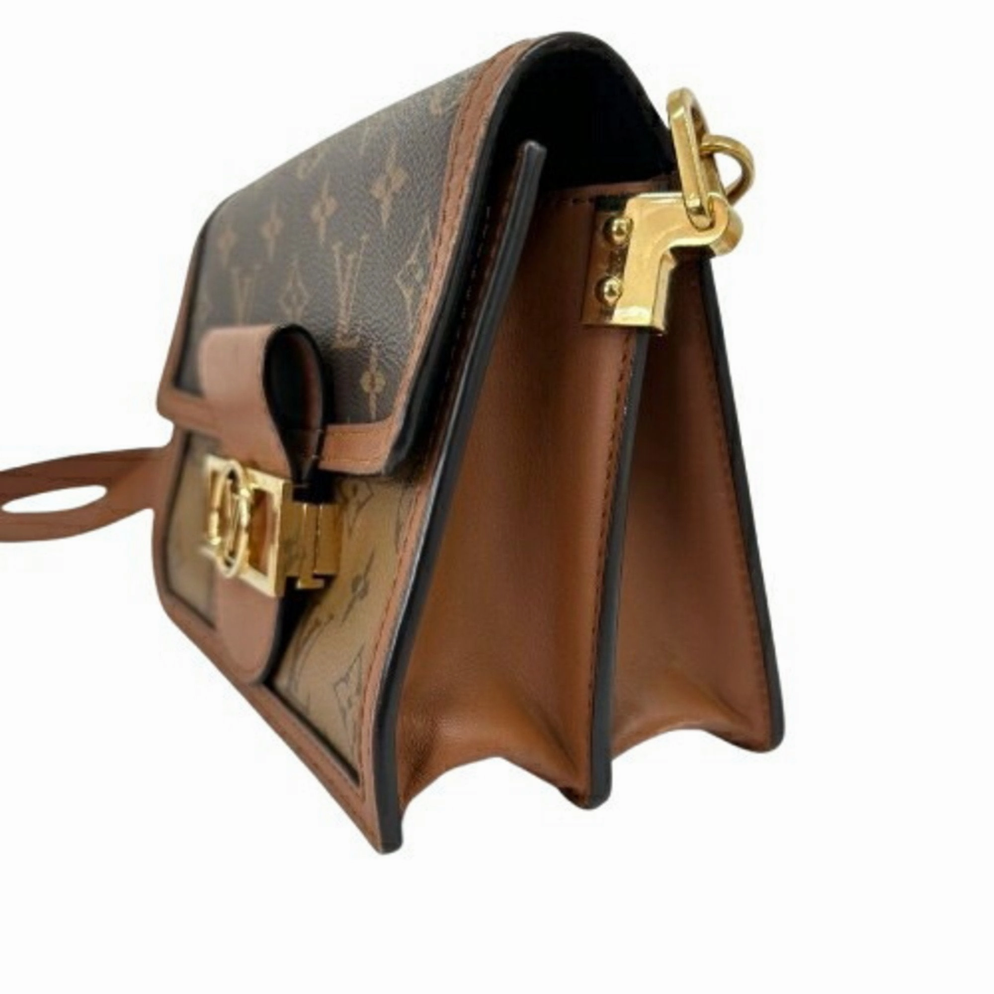 Dauphine Mini Canvas Crossbody Bag