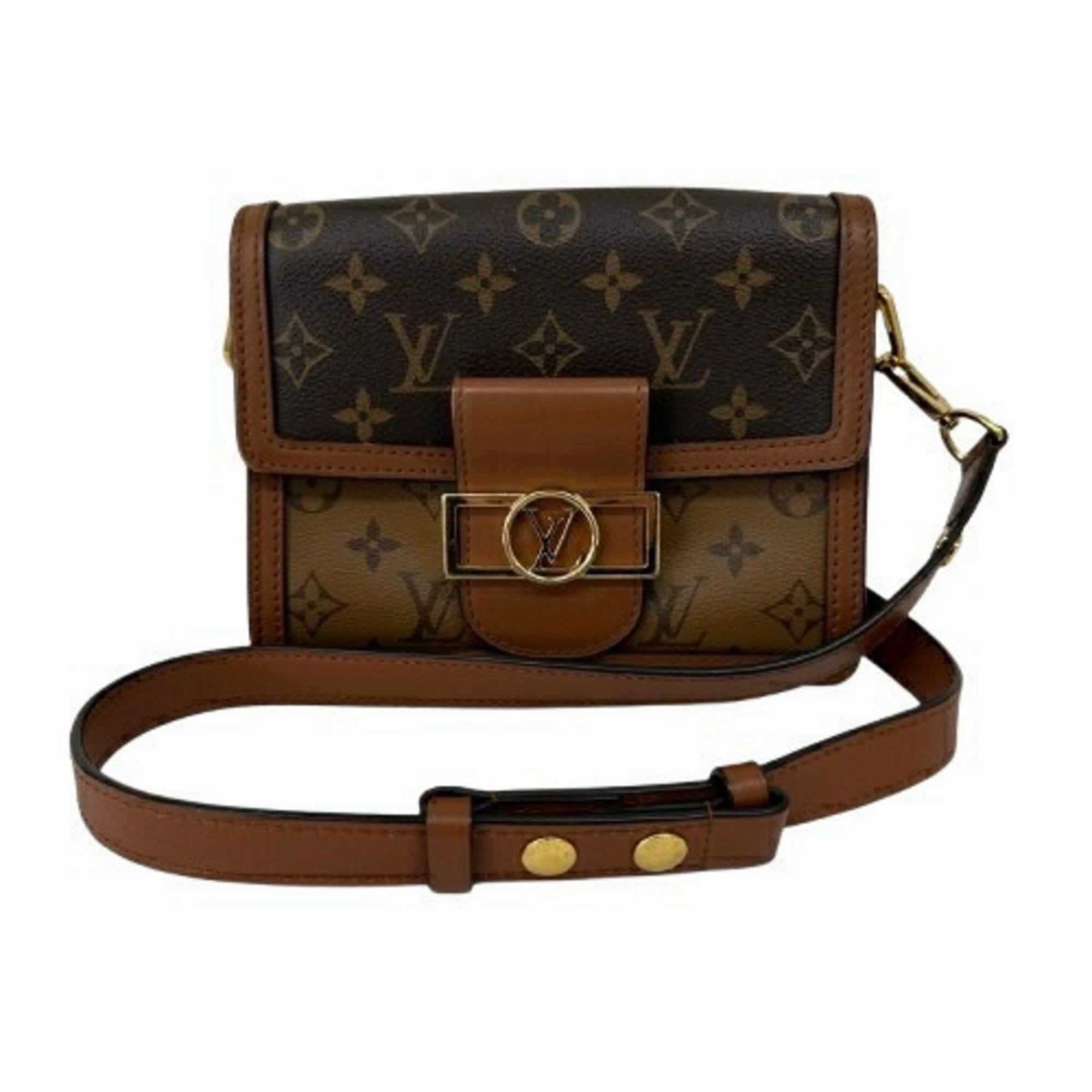 Dauphine Mini Canvas Crossbody Bag