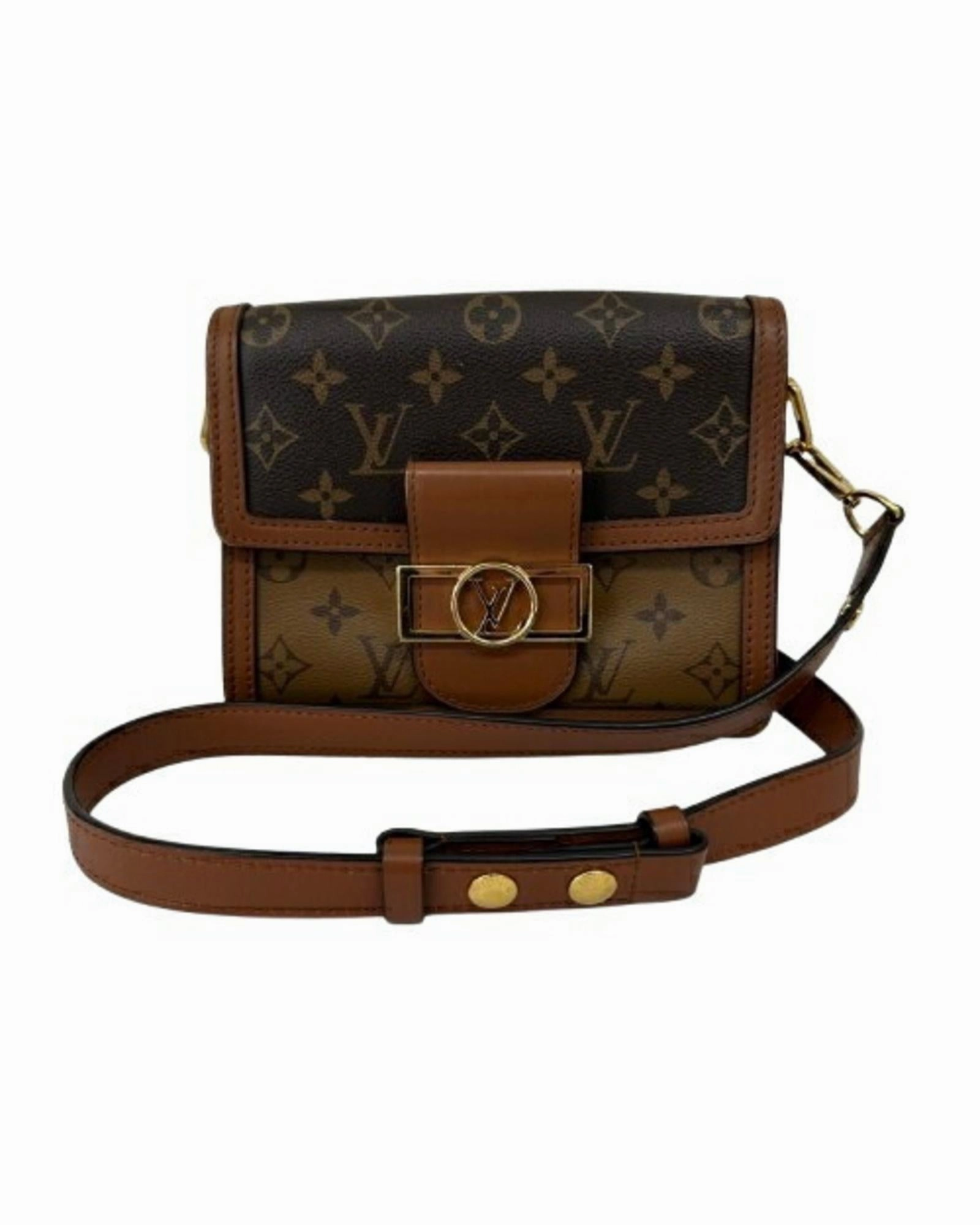 Dauphine Mini Canvas Crossbody Bag