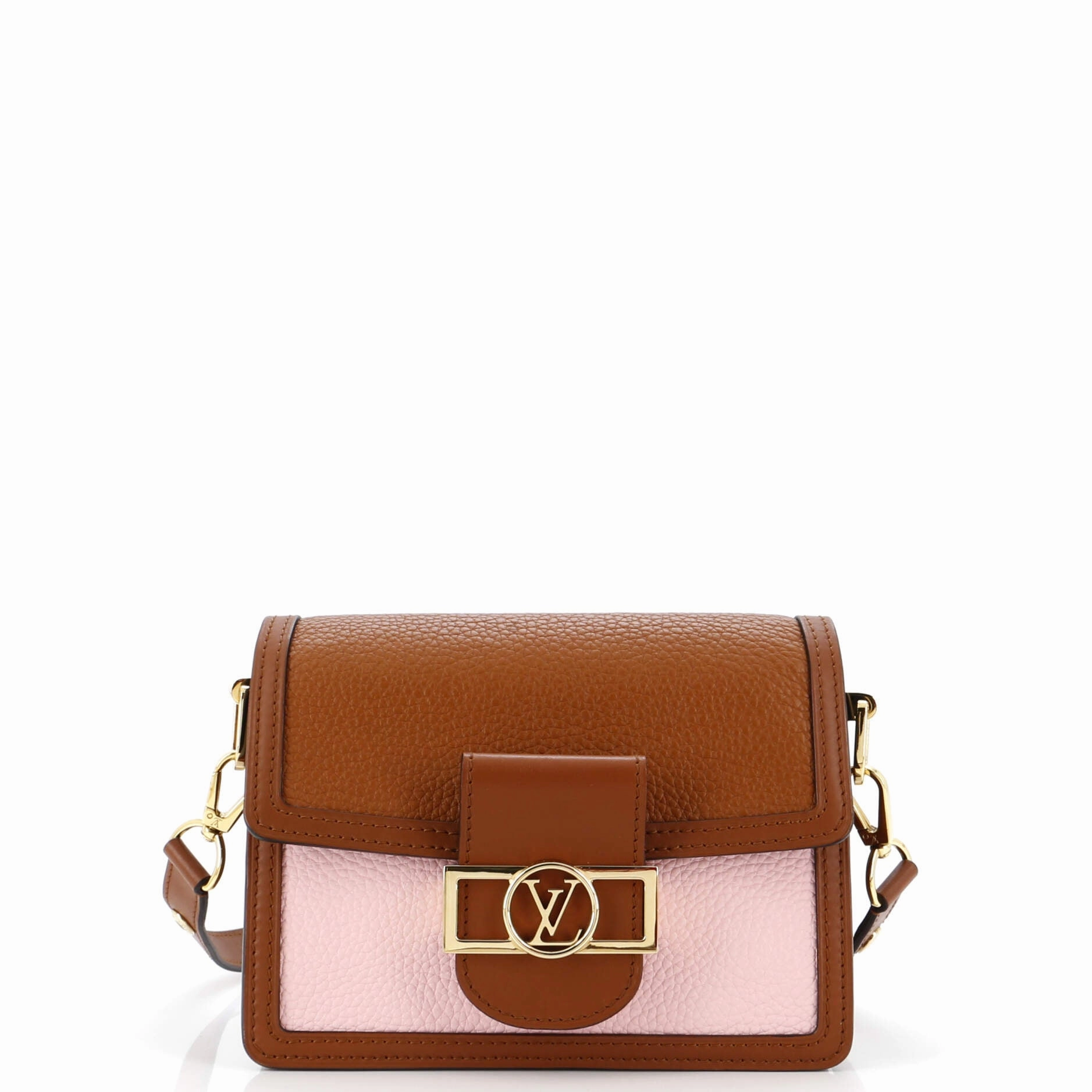 Dauphine Shoulder Bag Taurillon Leather Mini