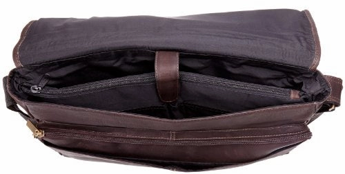 David King & Co. Laptop Messenger Bag, Cafe, One Size
