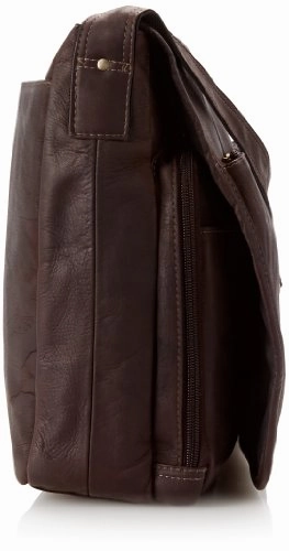 David King & Co. Laptop Messenger Bag, Cafe, One Size