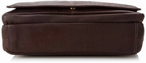 David King & Co. Laptop Messenger Bag, Cafe, One Size