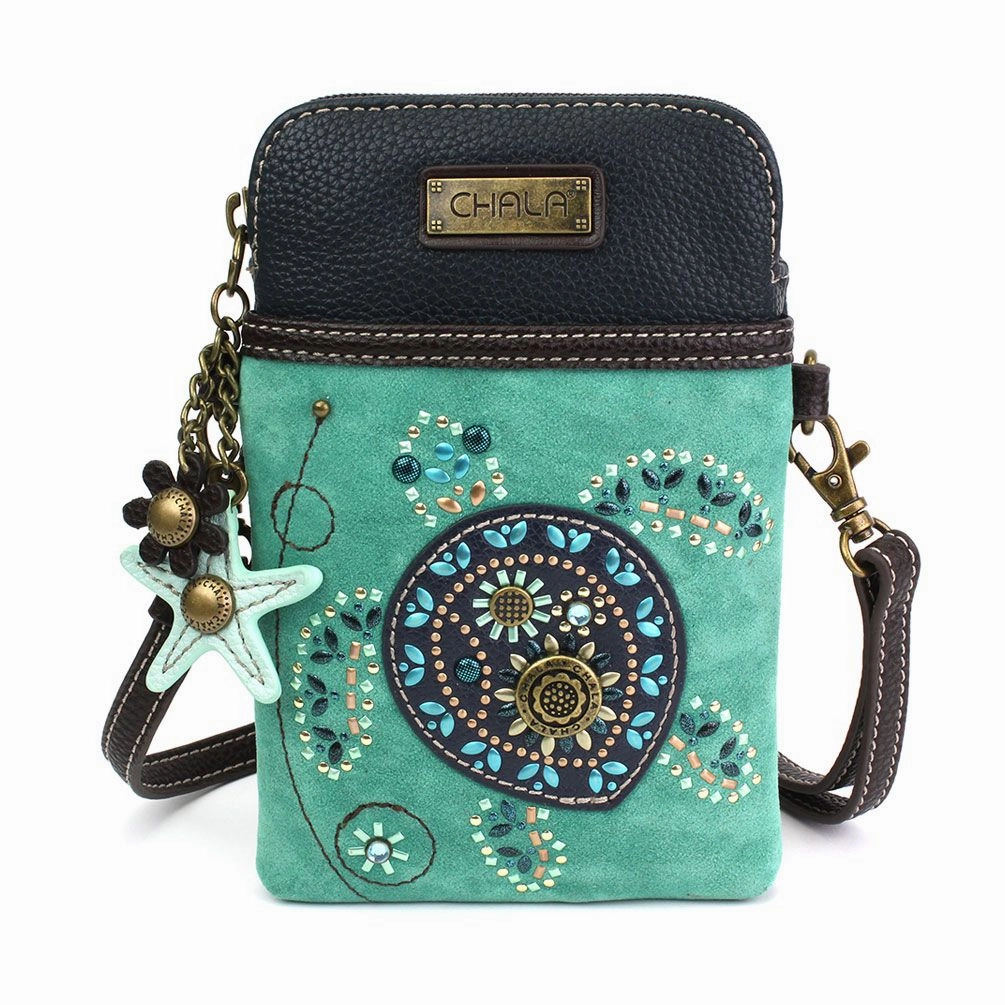 Dazzled Cellphone Xbody - Sea Turtle