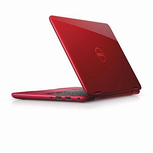 Dell I3168-3270Red 11.6" Hd 2-In-1 Laptop (Intel Pentium, 4Gb, 500 Gb Hdd, Windows 10) - Red