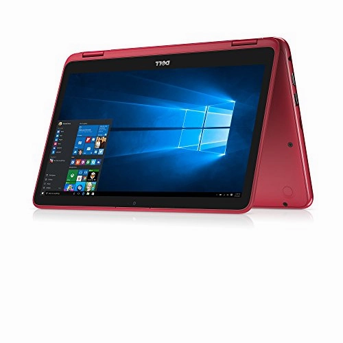 Dell I3168-3270Red 11.6" Hd 2-In-1 Laptop (Intel Pentium, 4Gb, 500 Gb Hdd, Windows 10) - Red