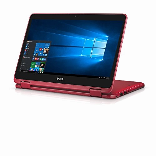 Dell I3168-3270Red 11.6" Hd 2-In-1 Laptop (Intel Pentium, 4Gb, 500 Gb Hdd, Windows 10) - Red