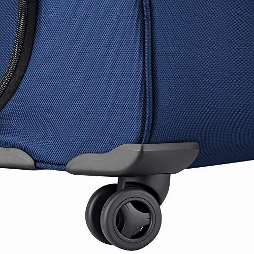 Delsey Luggage 4 Wheel Spinner Mobile Laptop Briefcase, Blue One Size