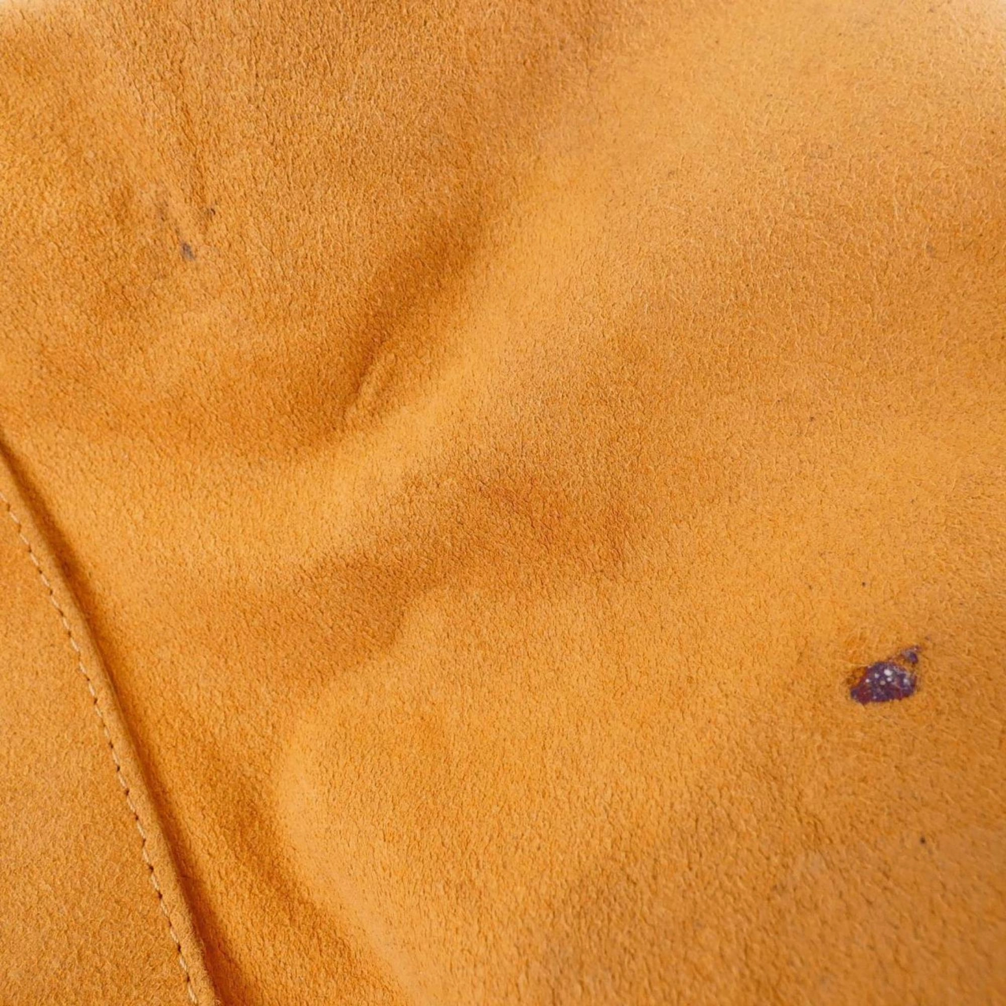 Denim Shoulder Bag with Slightly Worn Condition