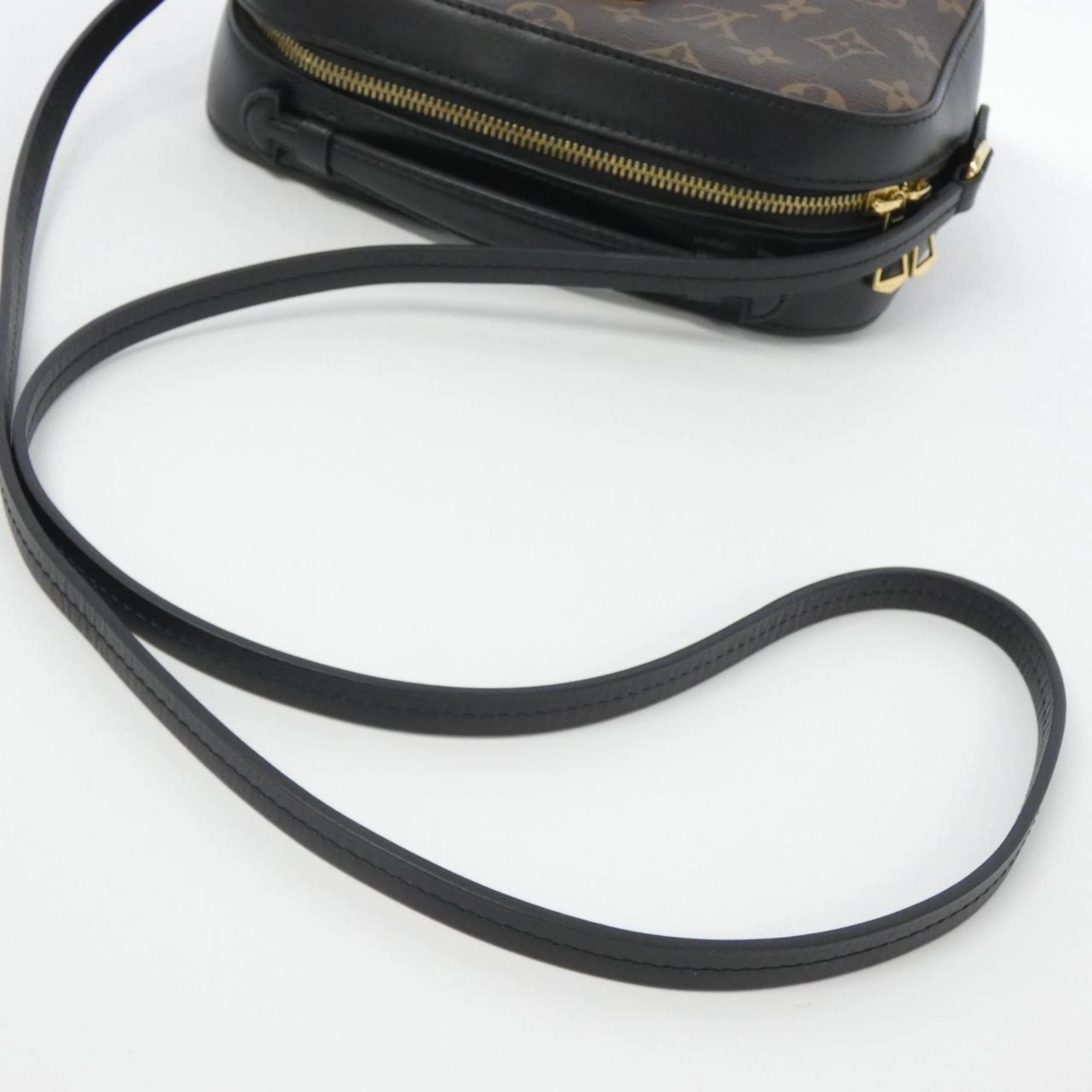 Designer Canvas Crossbody Bag with Dust Bag
