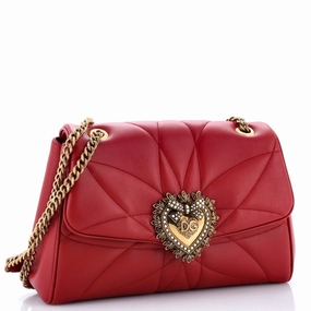 Devotion Crossbody Bag Quilted Leather Large