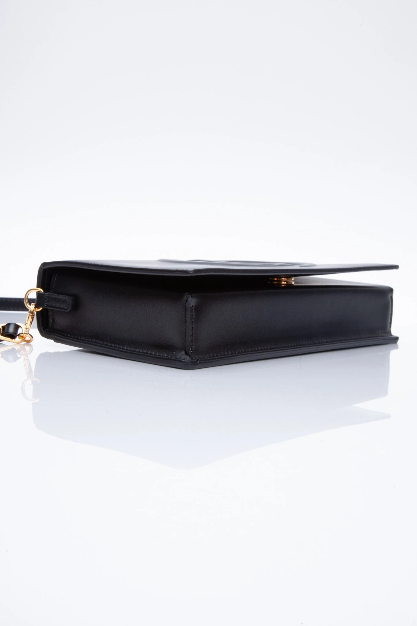 DIOR Black CD Signature Calfskin Mini Crossbody Bag (New)