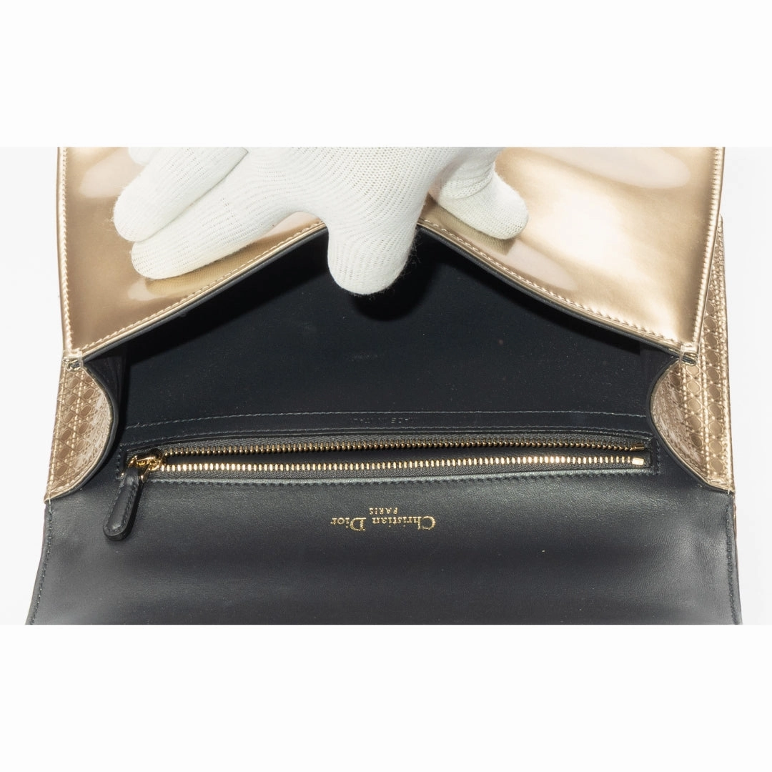 Dior Diorama Metallic Medium Crossbody Bag