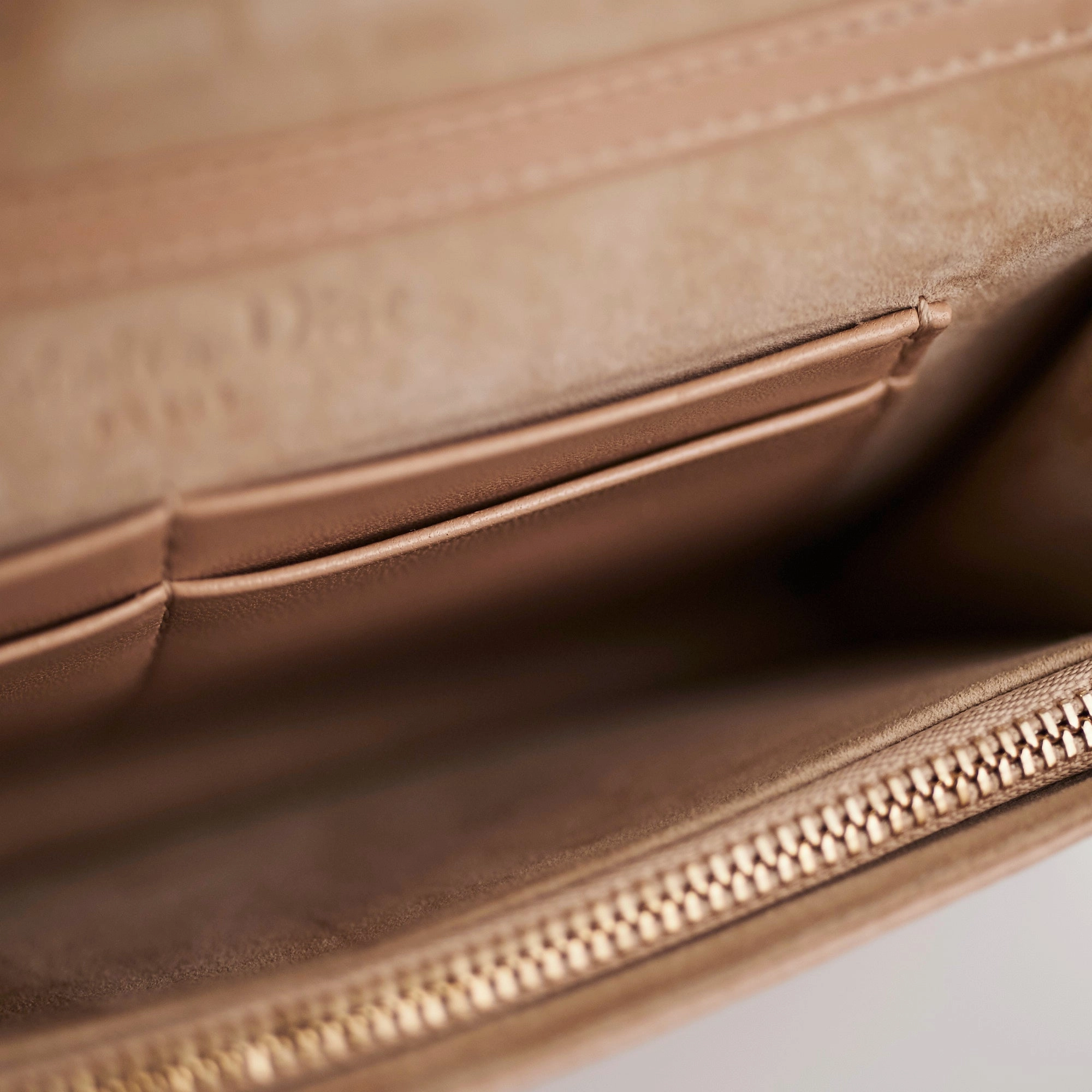 Dior Diorama Wallet on Chain WOC Beige/Pink