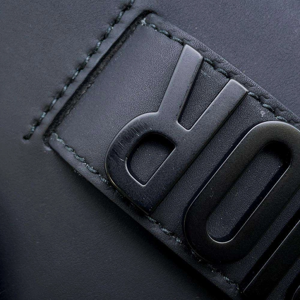 Dior JADIOR ChainShoulder Bag Black Leather