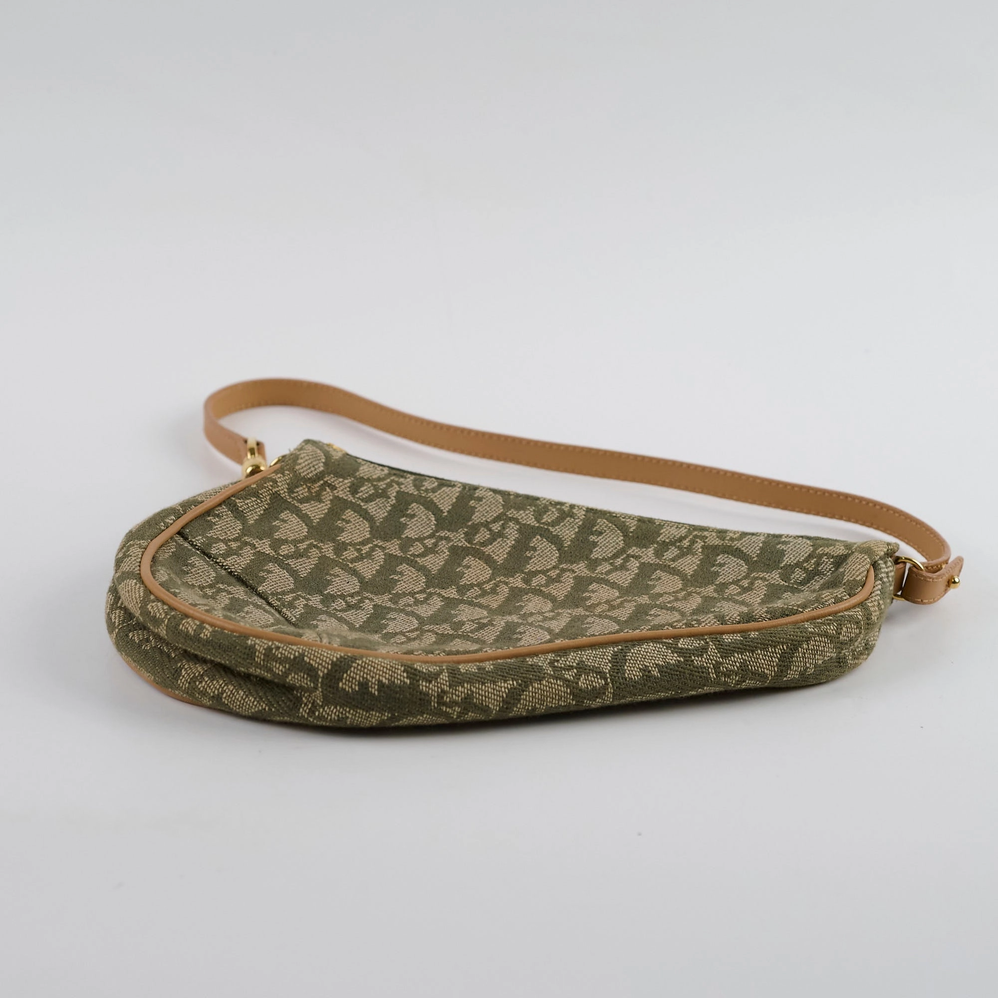 Dior Saddle Vintage Pochette Khaki