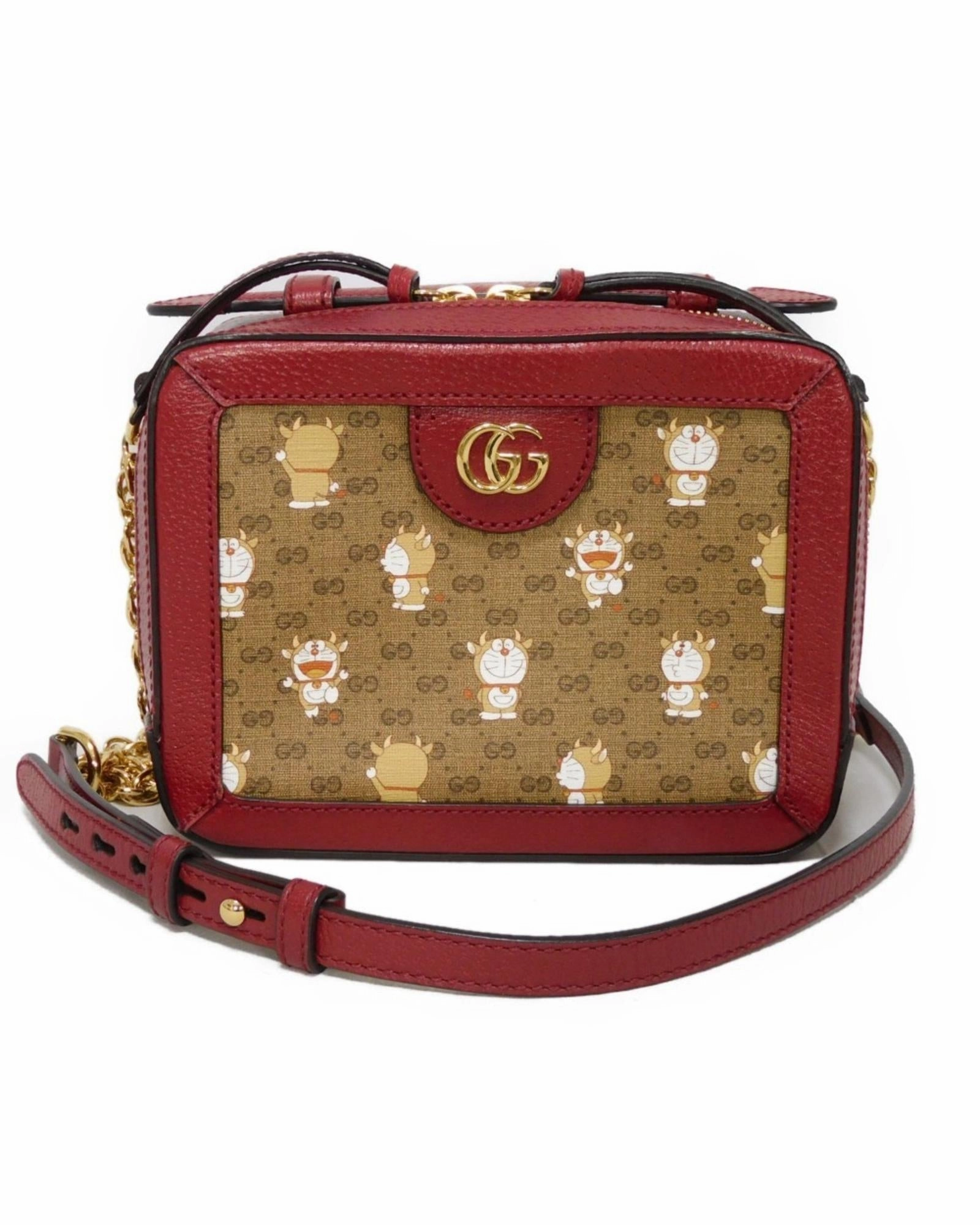 Doraemon GG Supreme Canvas Shoulder Bag