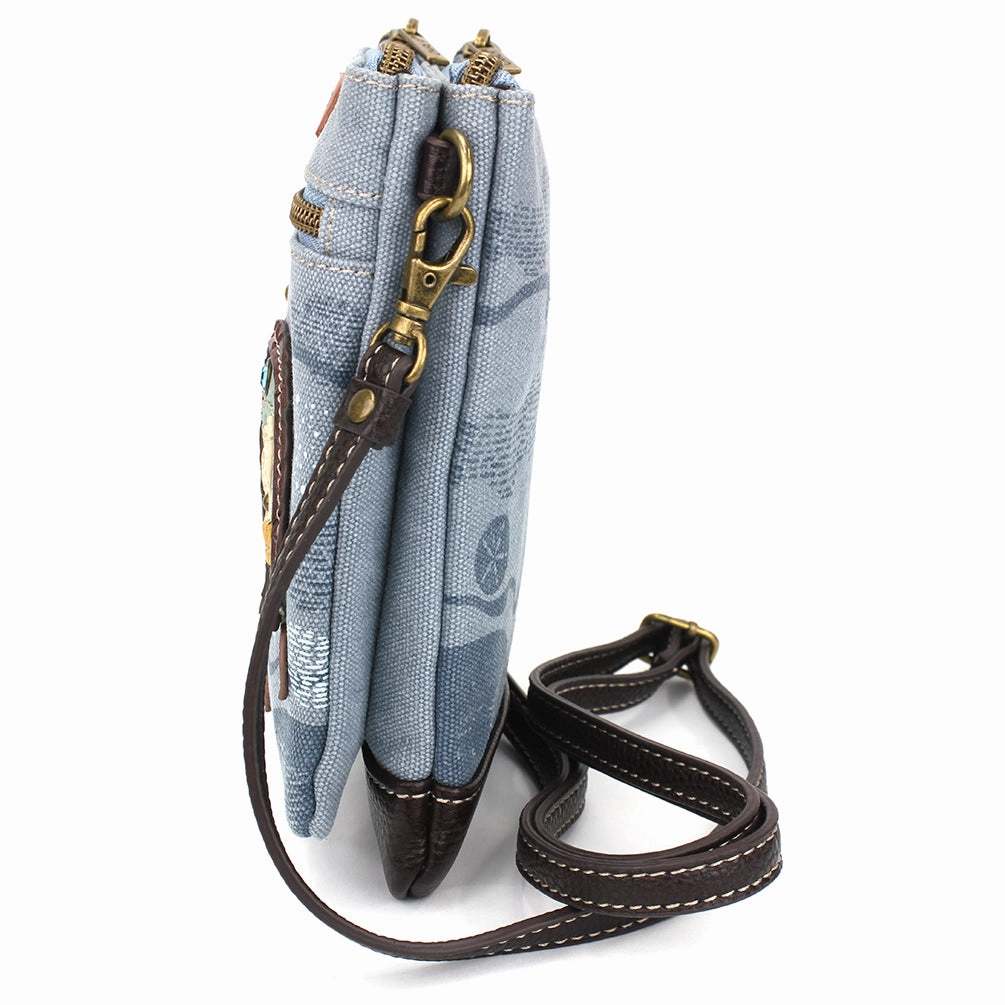 Double Pocket Xbody - Turtle