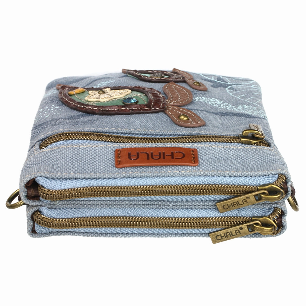 Double Pocket Xbody - Turtle