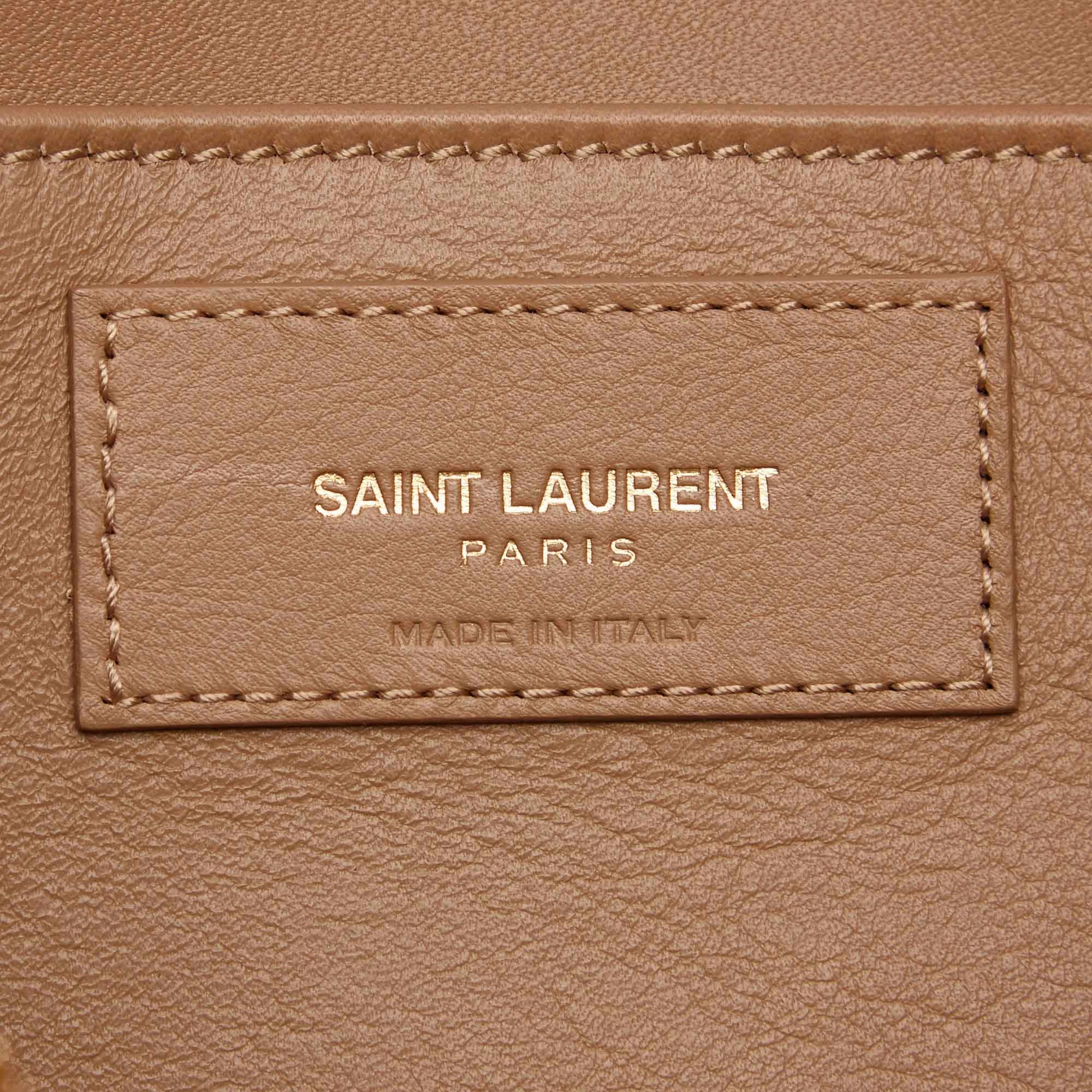 Downtown Cabas Leather and Suede Handbag