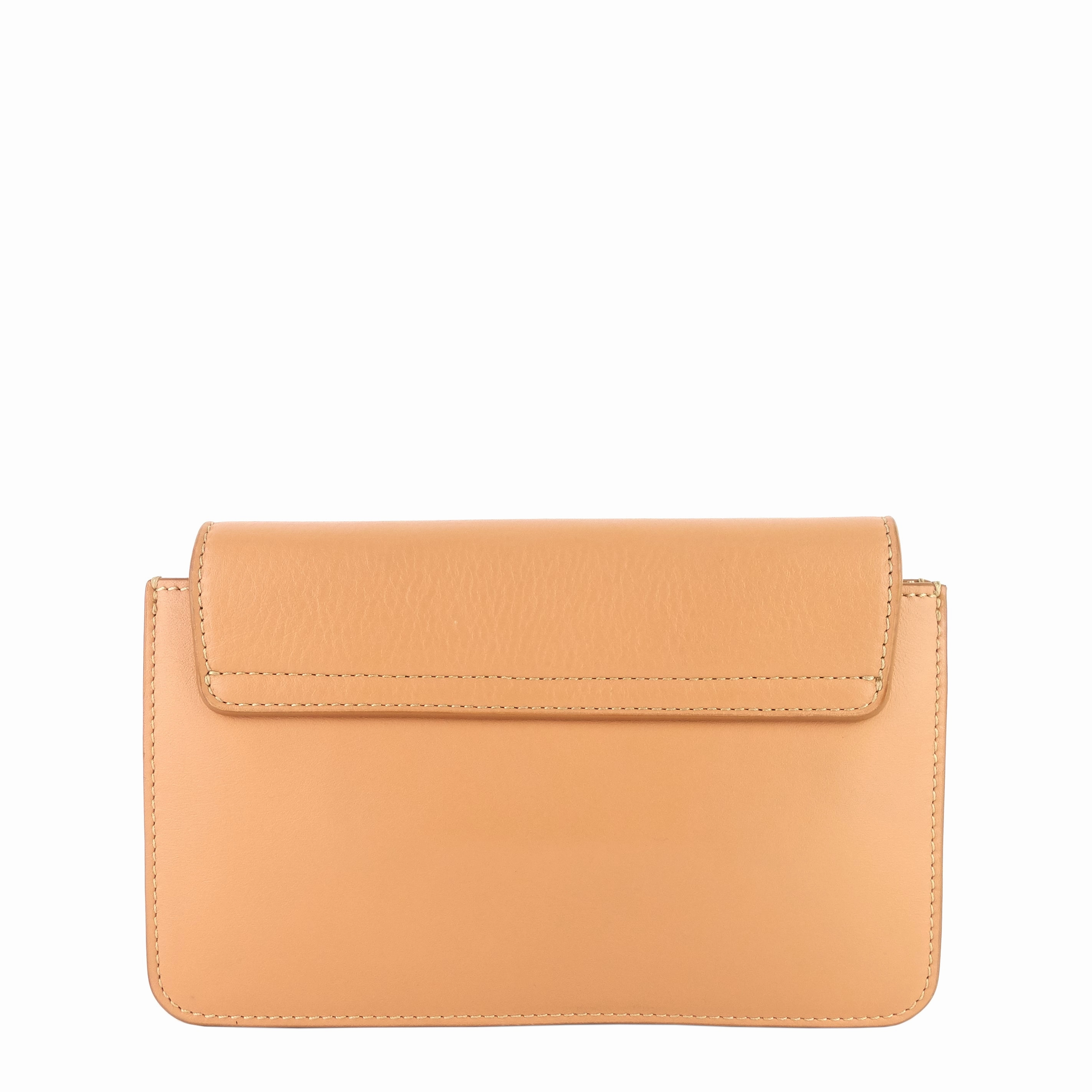 Drew Bijou Smooth Calfskin Clutch Bag
