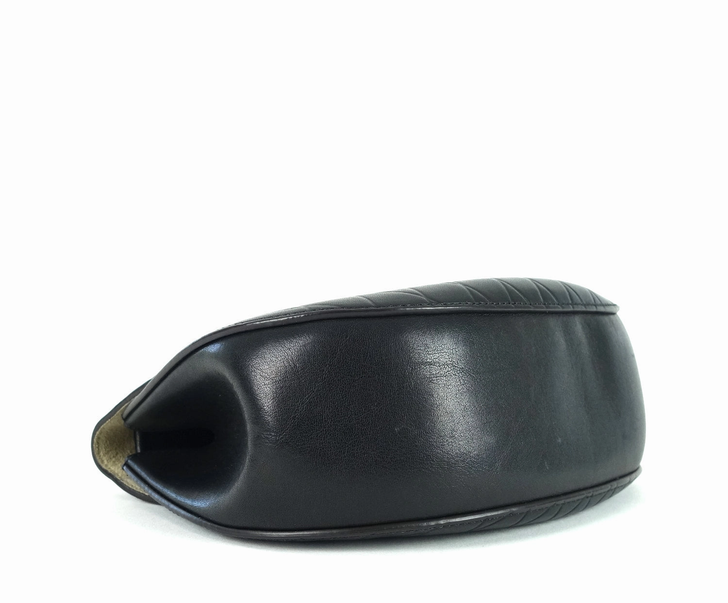 Drew Embossed Calfskin Leather Small Shoulder Bag