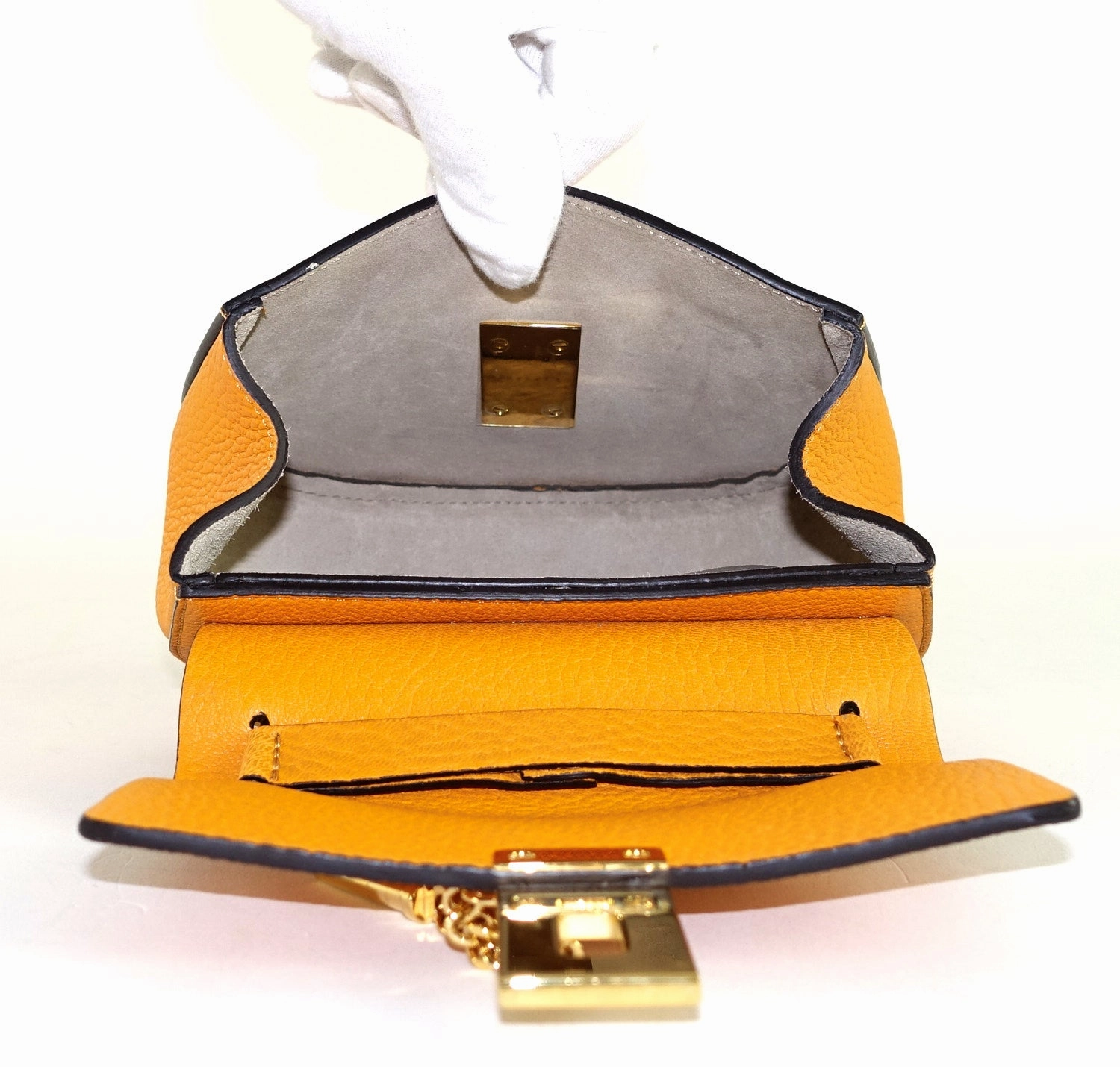 Drew Lambskin Leather Mini Shoulder Bag