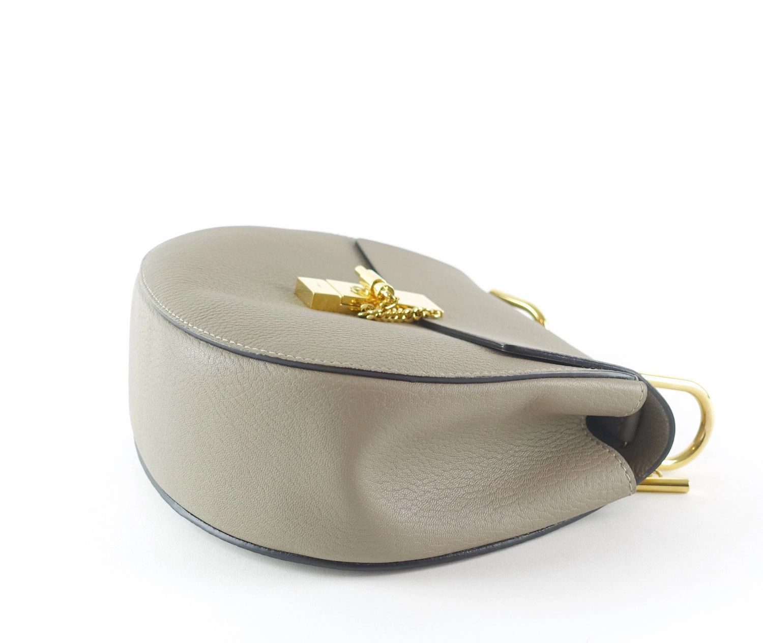 Drew Lambskin Leather Shoulder Bag