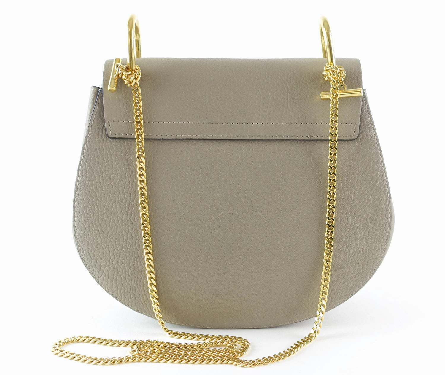 Drew Lambskin Leather Shoulder Bag