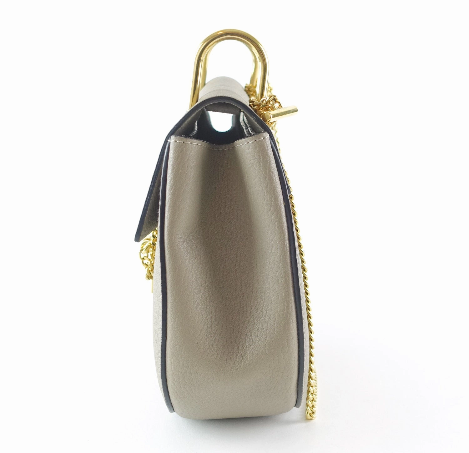 Drew Lambskin Leather Shoulder Bag