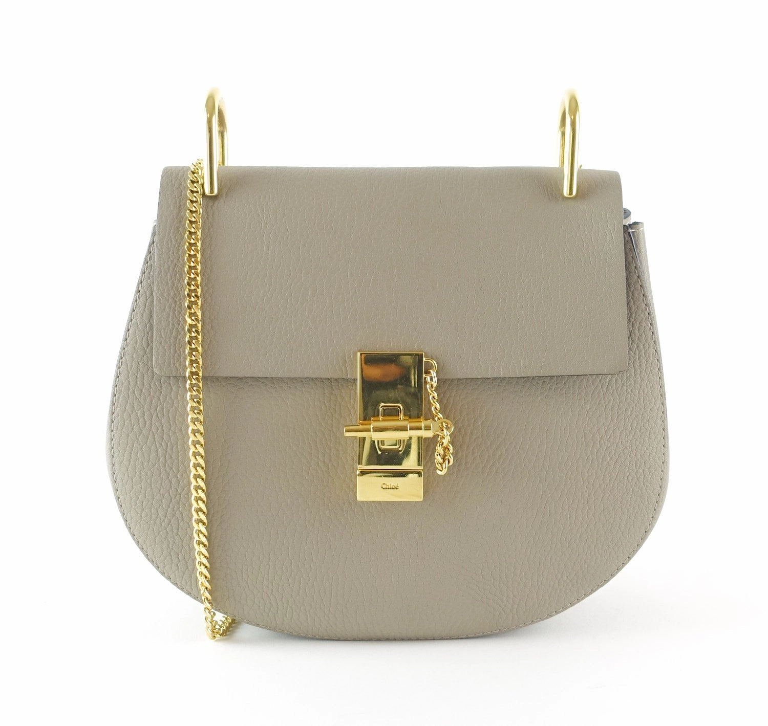 Drew Lambskin Leather Shoulder Bag