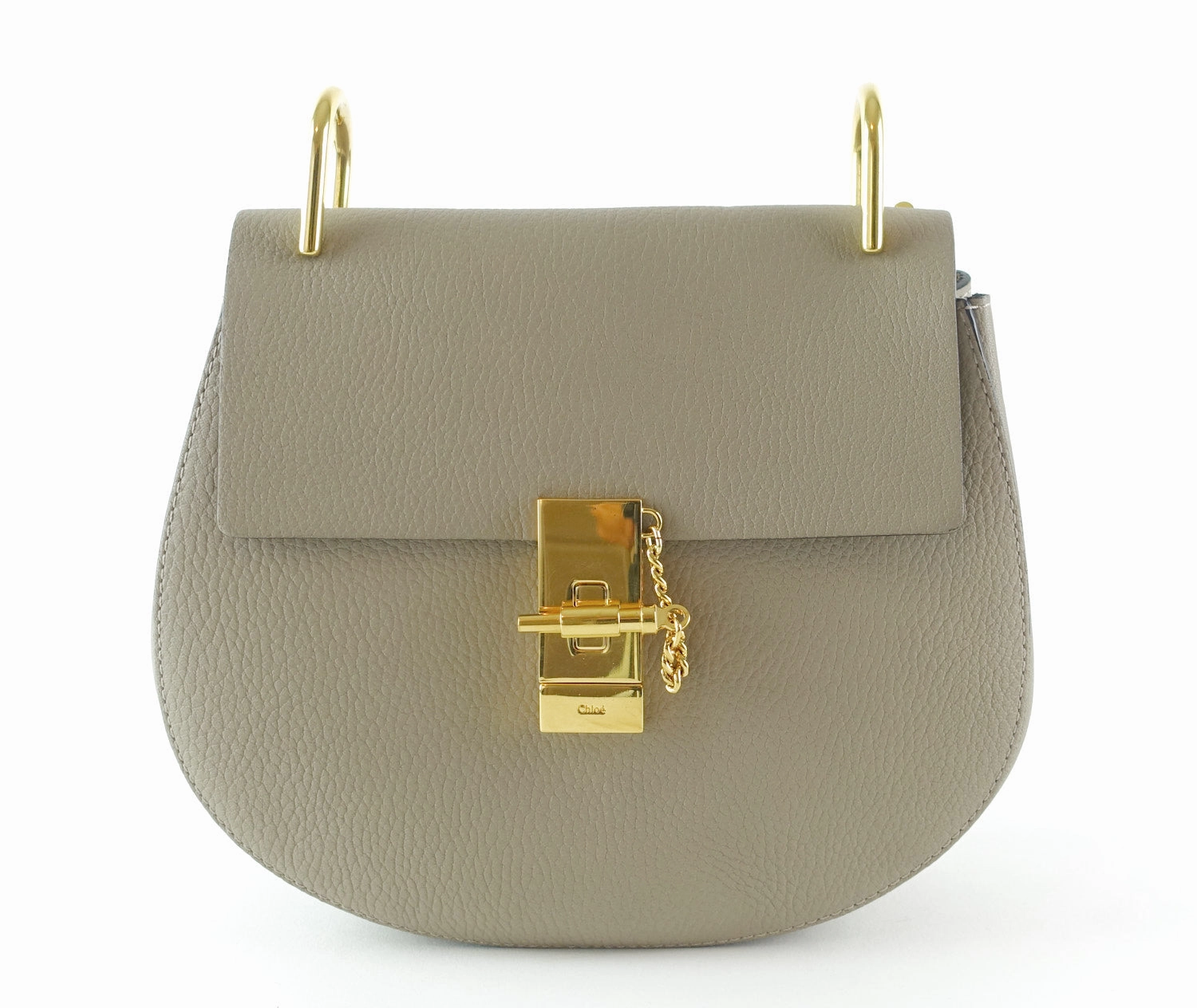 Drew Lambskin Leather Shoulder Bag