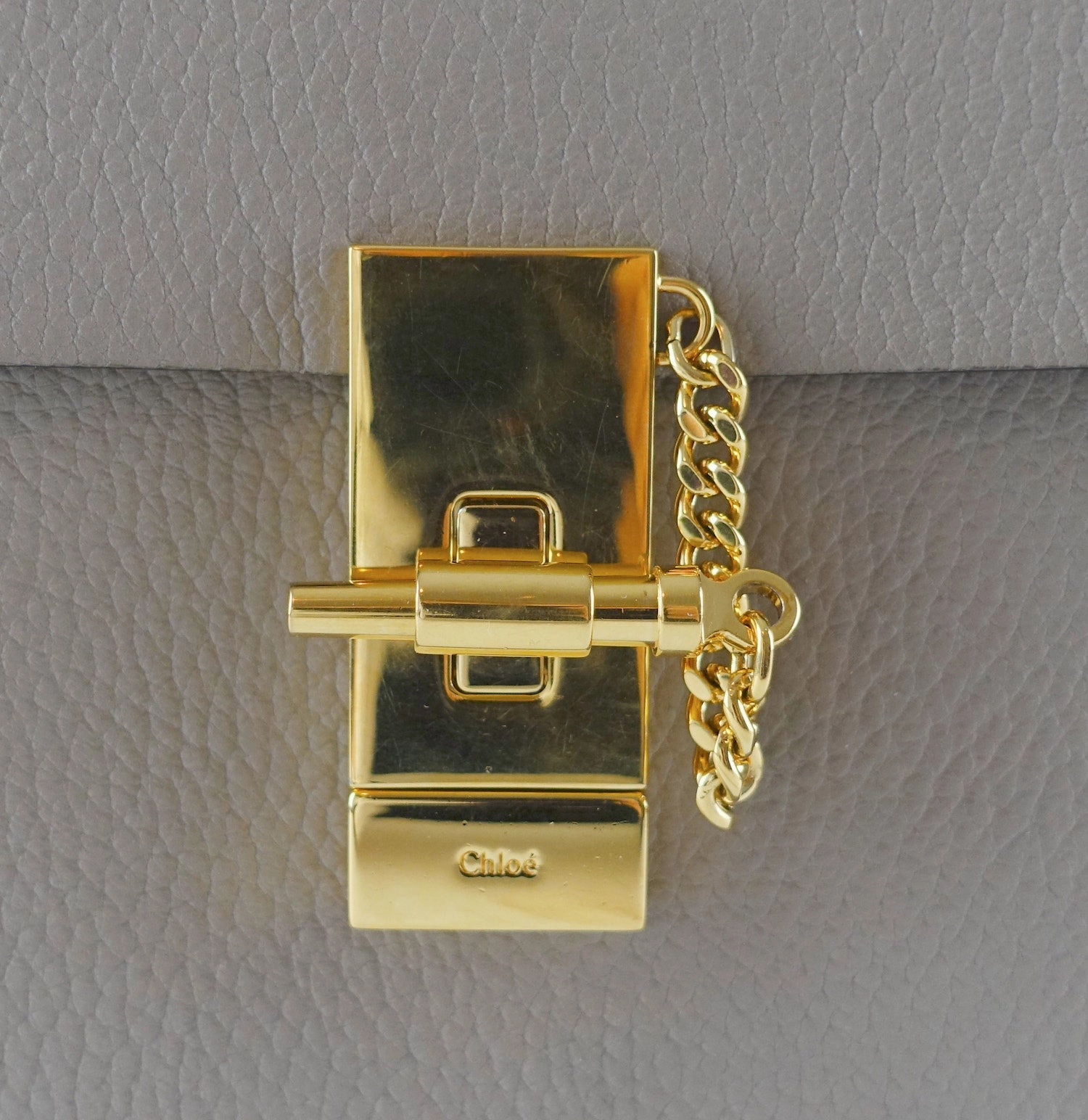 Drew Lambskin Leather Shoulder Bag