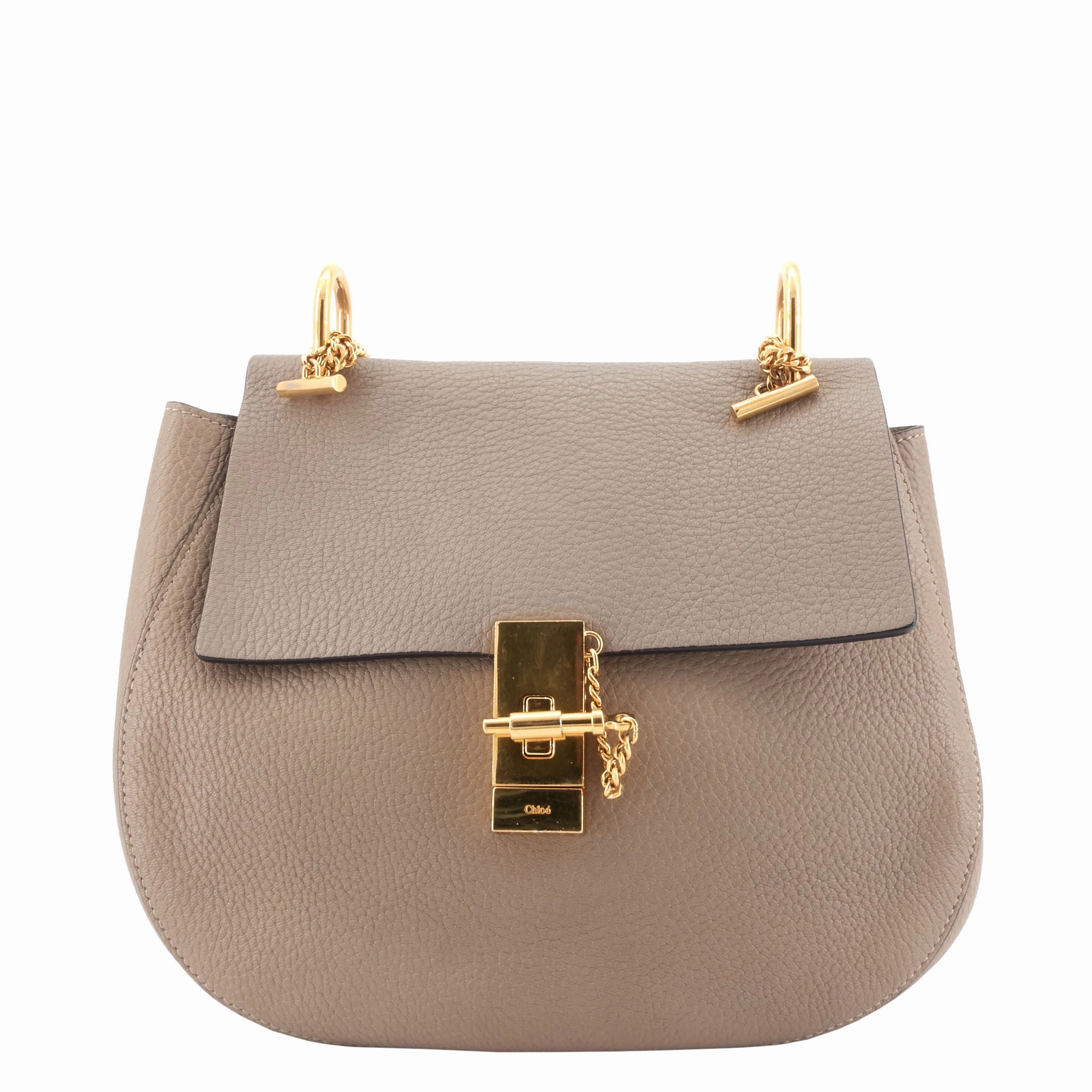 Drew Medium Textured Leather Bag