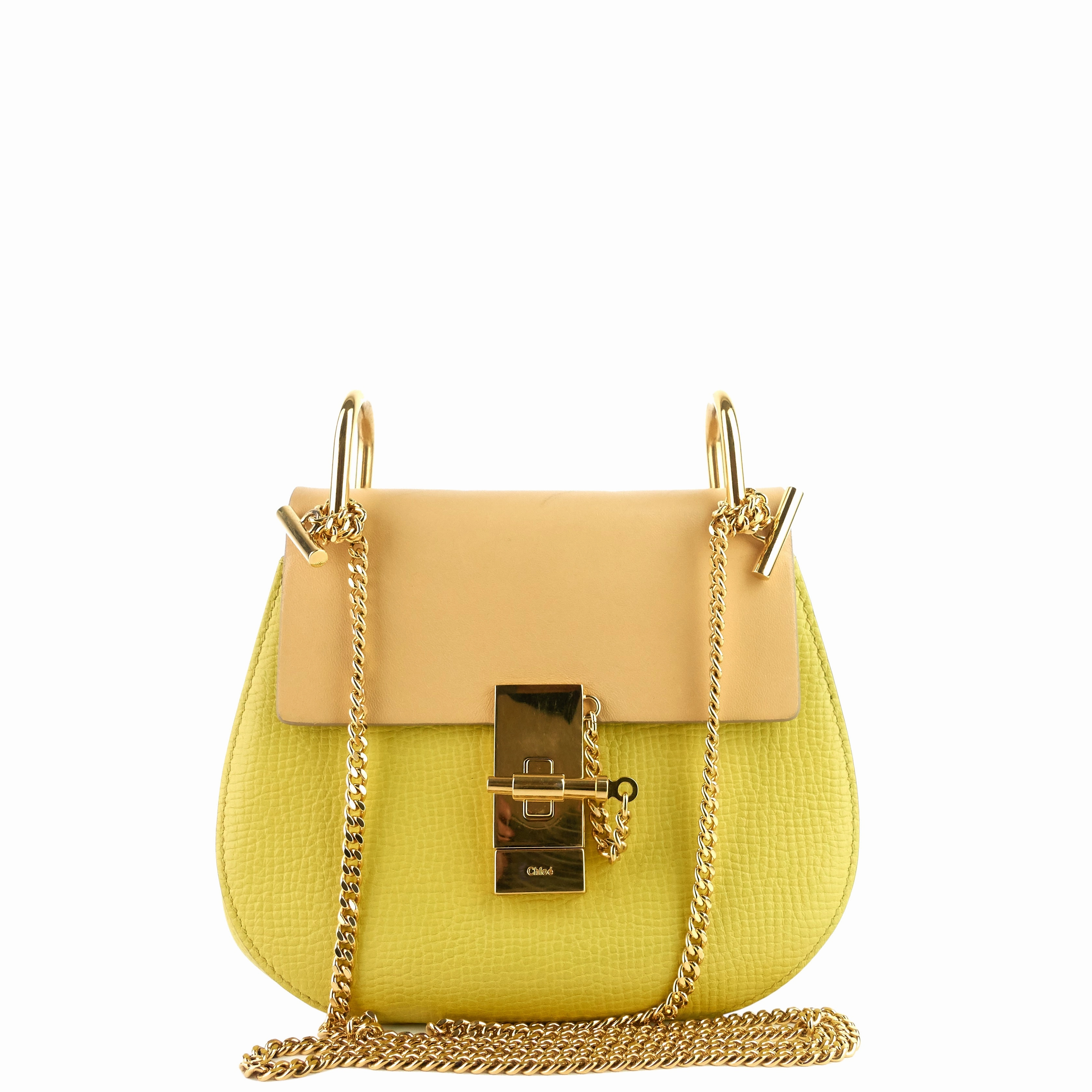 Drew Mini Bi-Colour Leather Bag