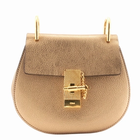 Drew Mini Metallic Goatskin Leather Bag