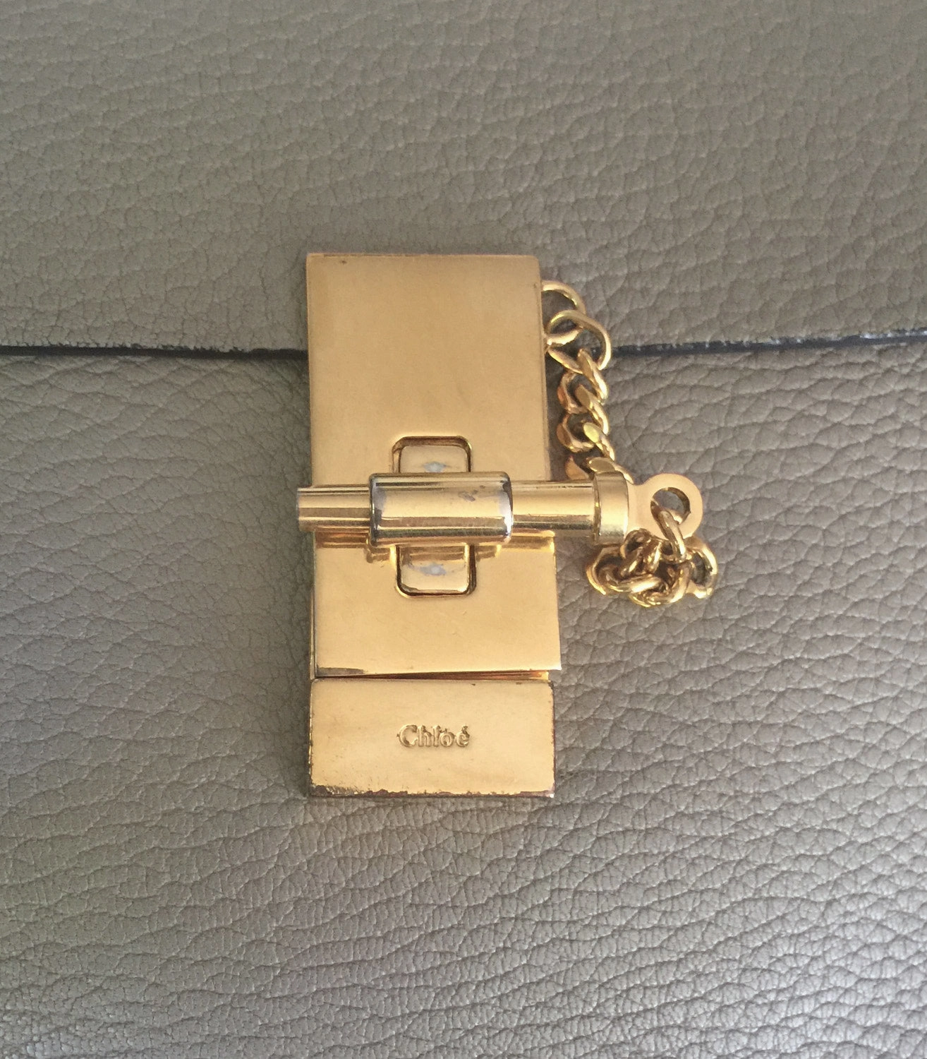 Drew Textured Lambskin Leather Shoulder Bag