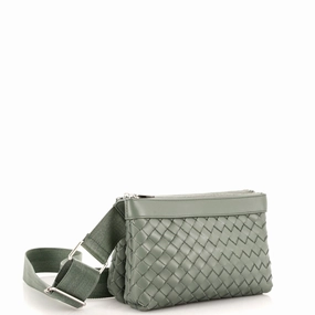 Duo Shoulder Bag Intrecciato Nappa
