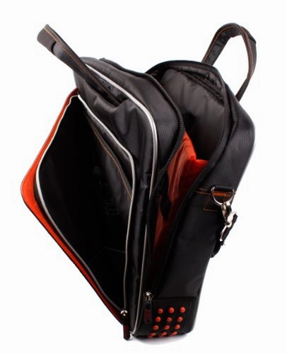 DURAGADGET Lightweight 15.6" Protective Laptop Messenger Bag Briefcase with Padded Shoulder Strap &